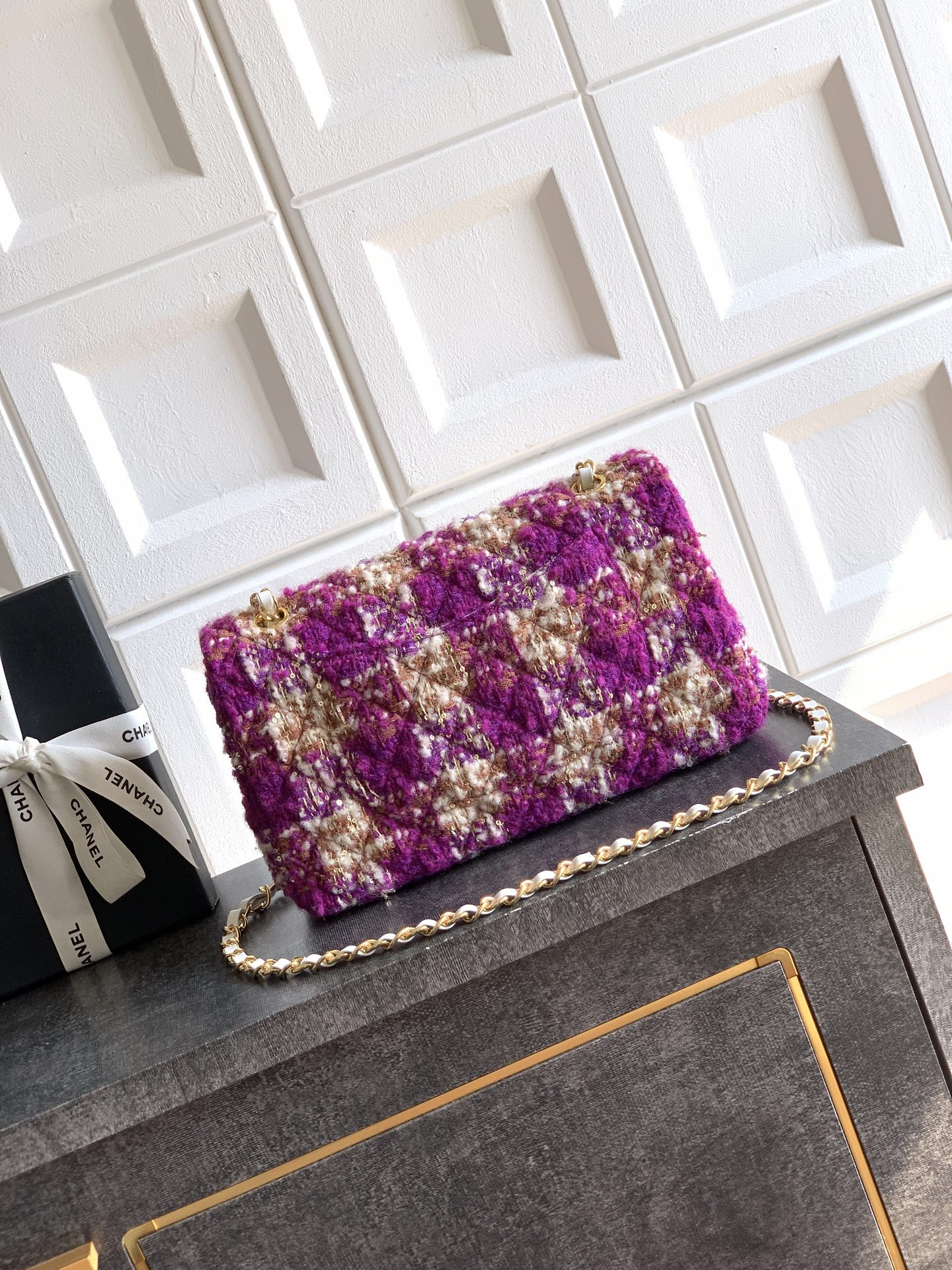 Ch**el flap bag 25x15x6.5cm