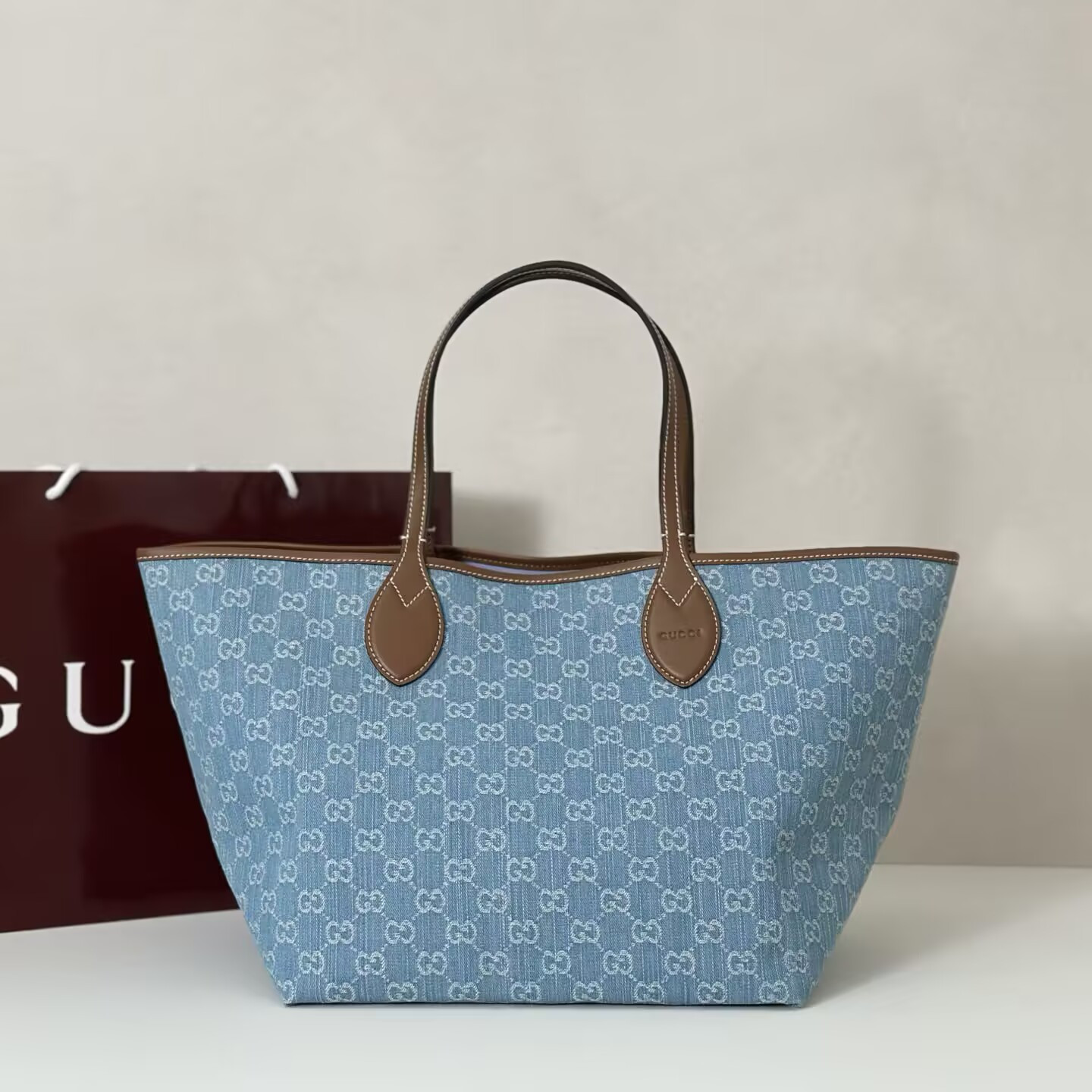 Gucci Totissima Tote Bag 30.5x28x27cm