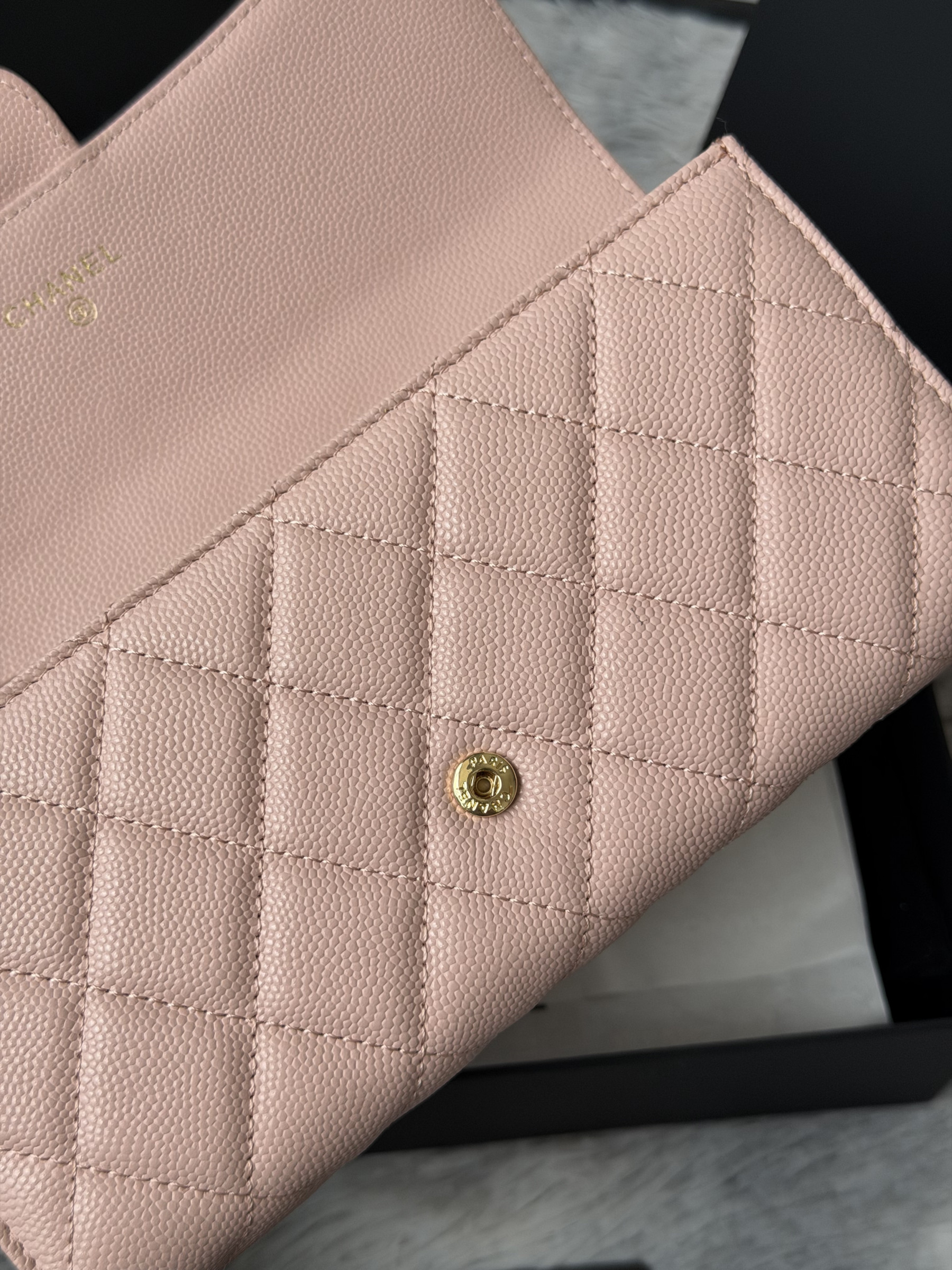 Ch**el wallet 80758 10x19x3cm