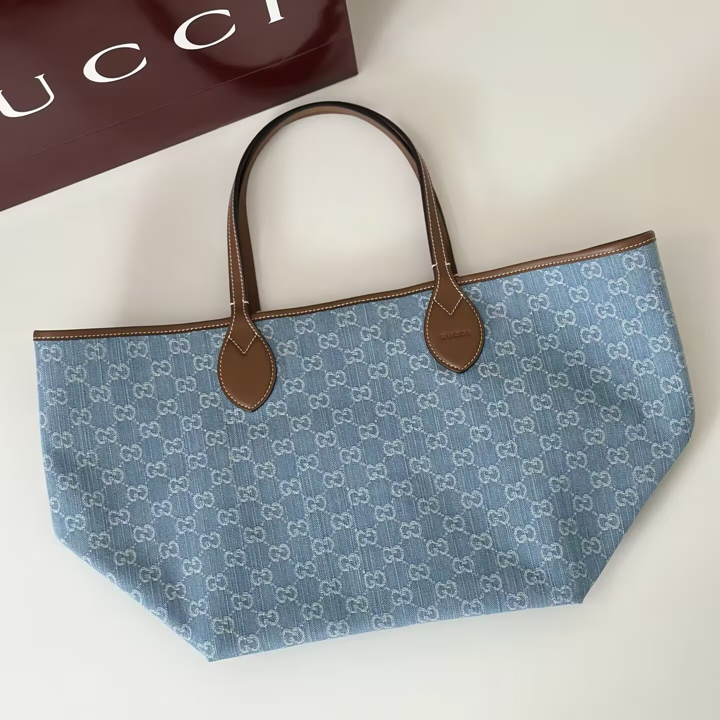 Gucci Totissima Tote Bag 30.5x28x27cm