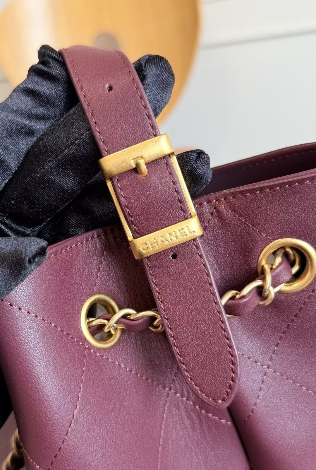 Ch**el Small Shopping Bag AS5634 24x36x14cm