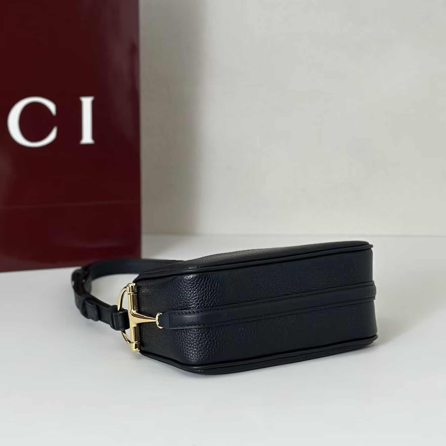 Gucci Half Horsebit Mini Bag 19.5x10x8cm