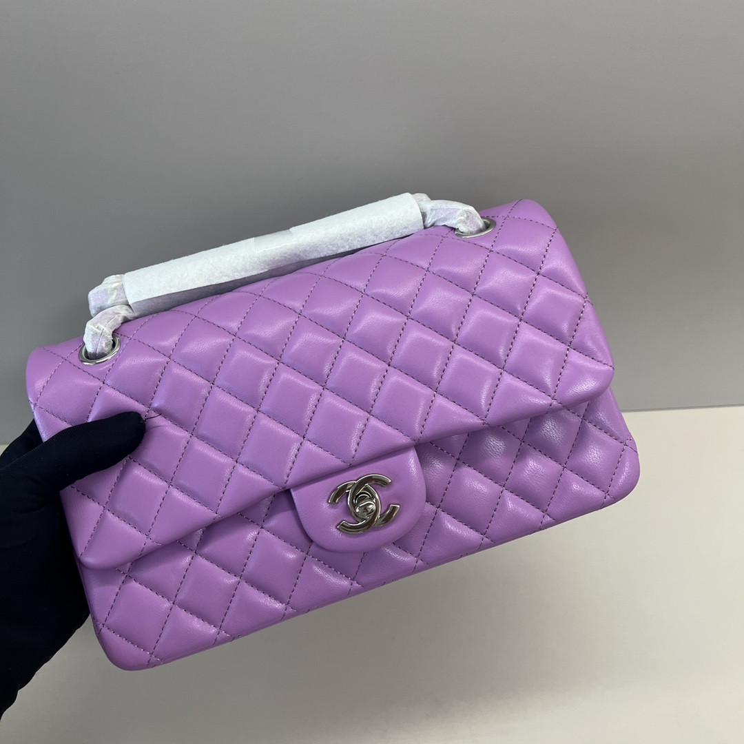 Ch**el classic flap handbag cf 25x15x6.5cm