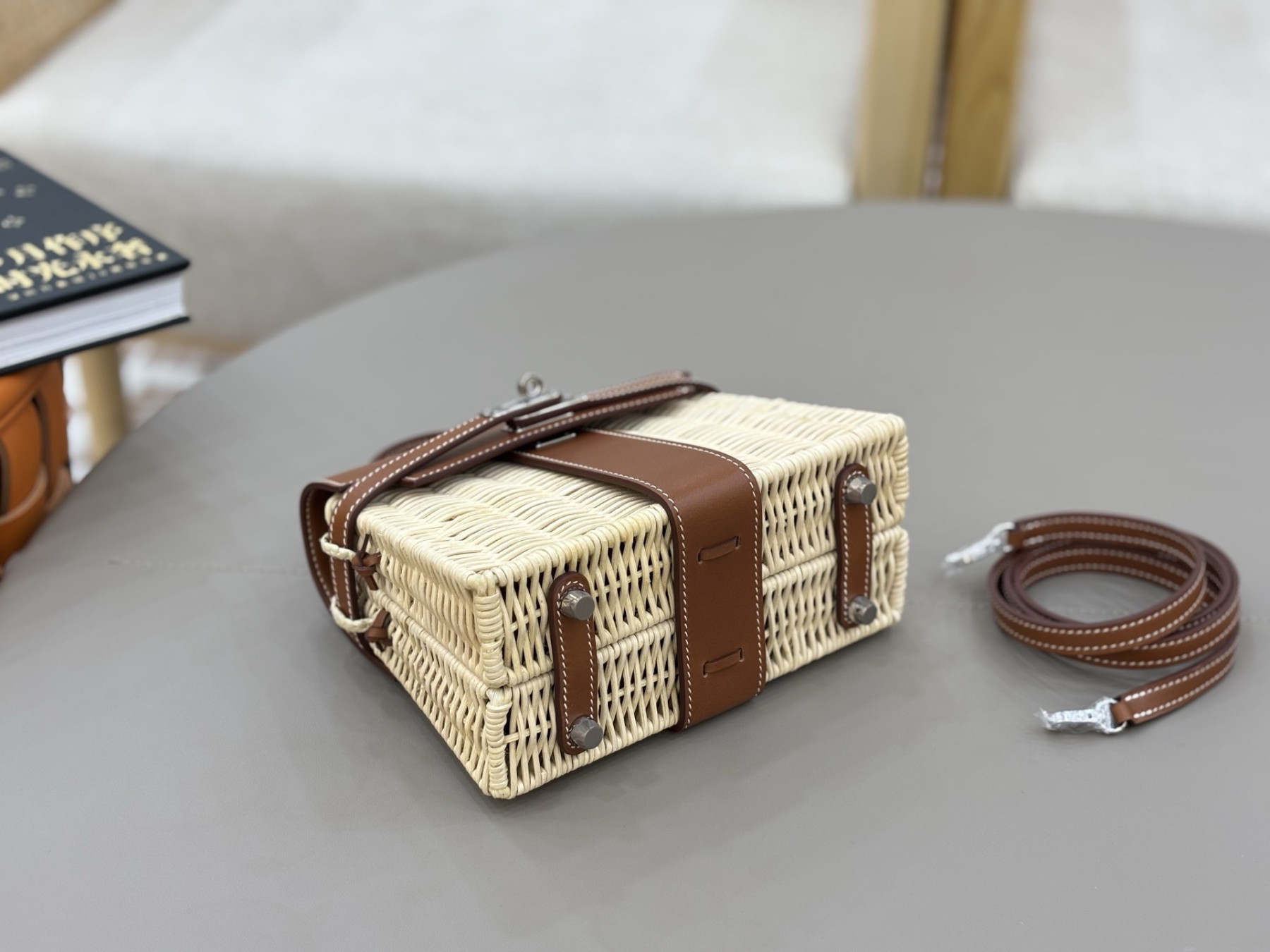 H**me5 Kelly Mini Picnic Handbag 20cm