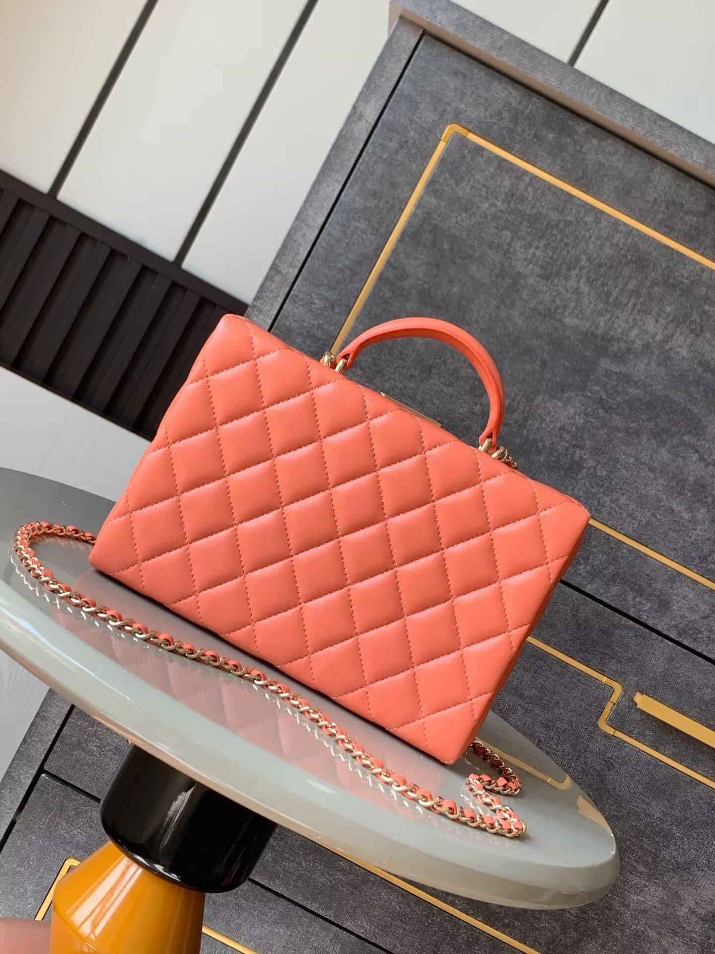 Ch**el Box bag 15x22x7.5cm