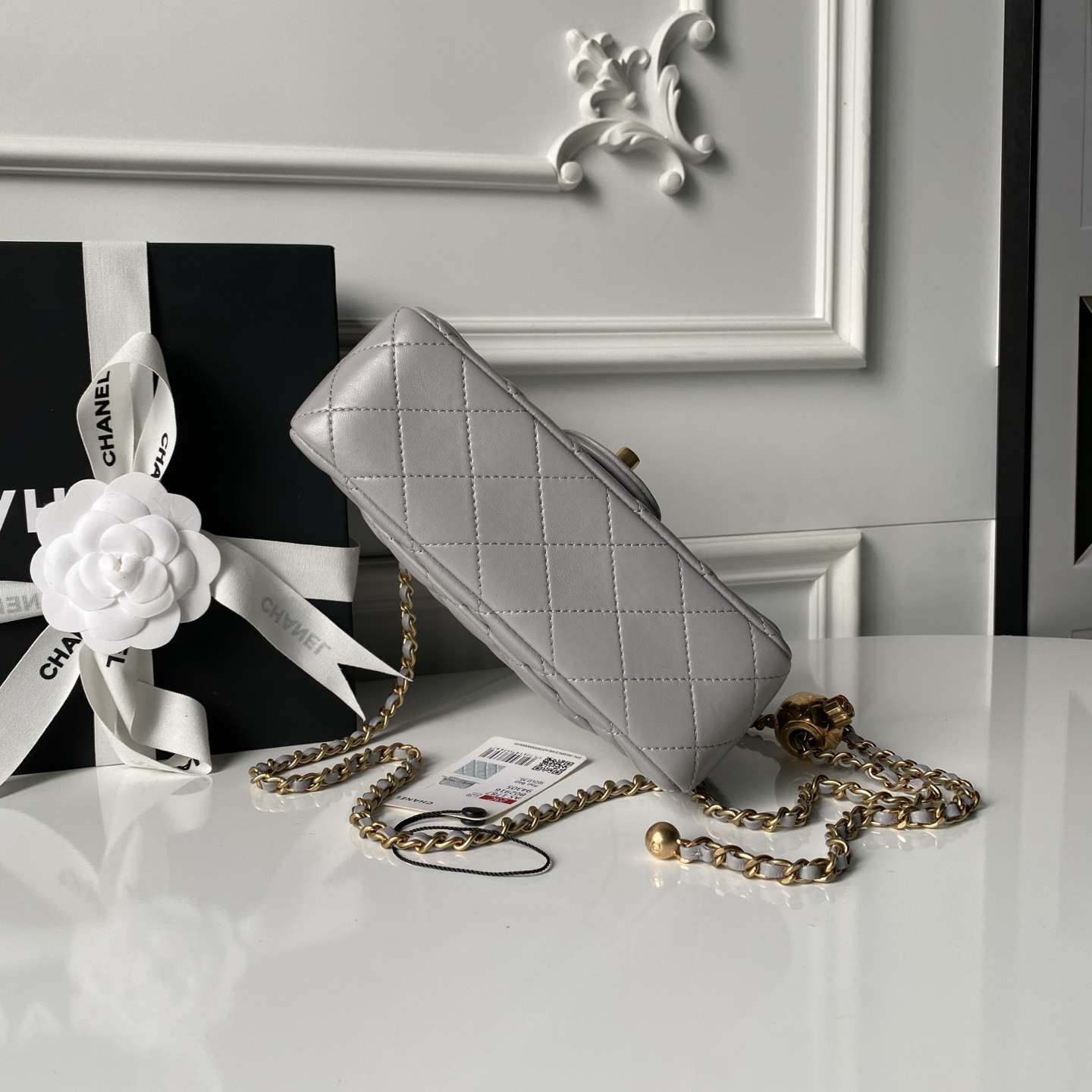 Ch**el MINI FLAP BAG 12×20×6 cm