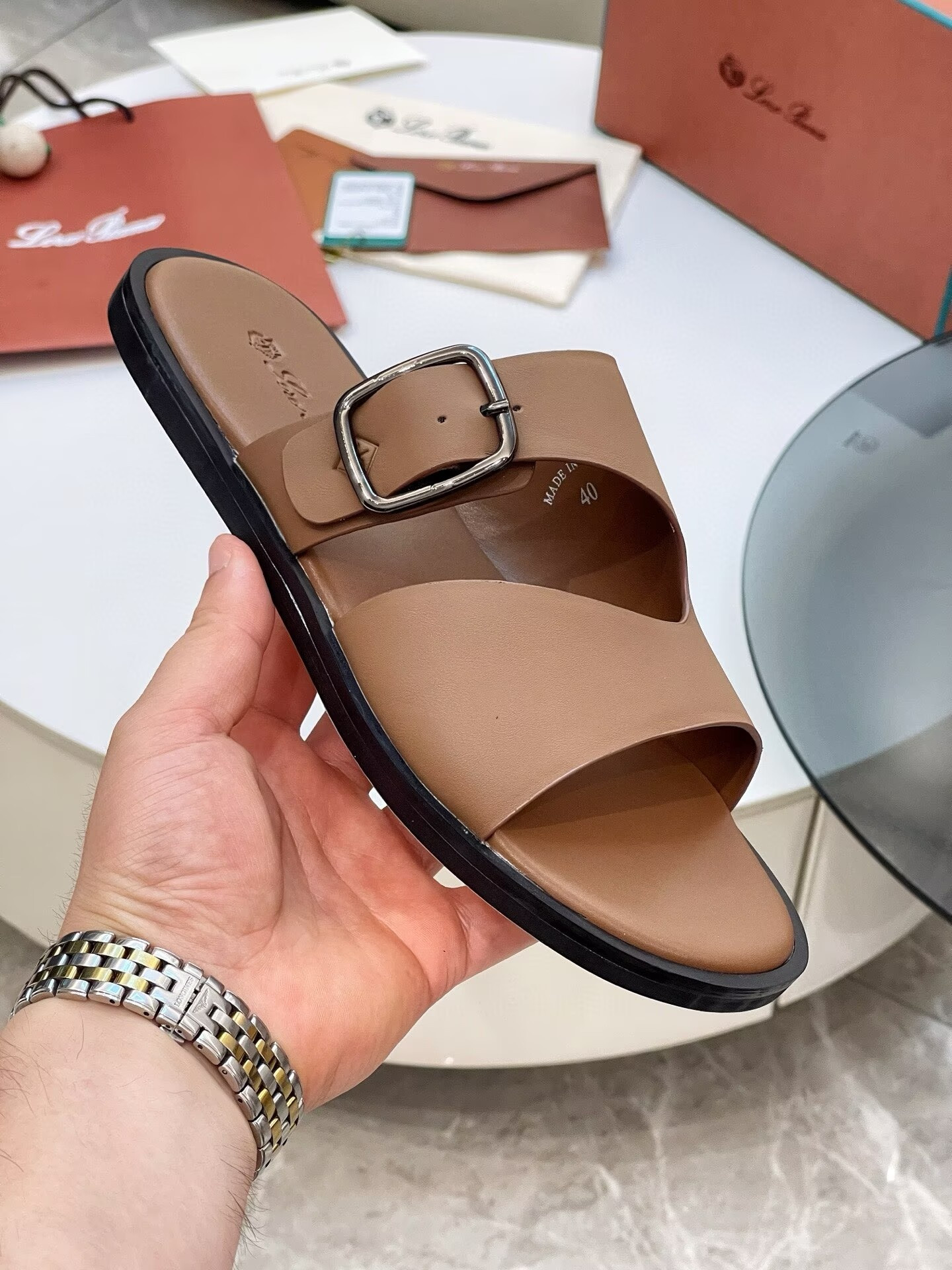 UA Loro Piana Sandals