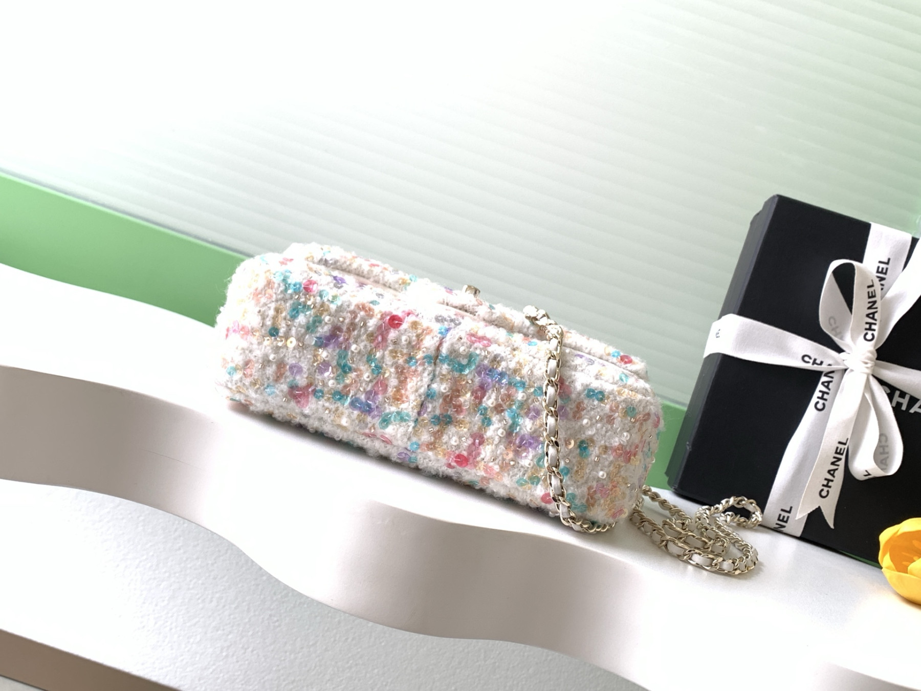 Ch**el Flap Bag 20x14x7cm