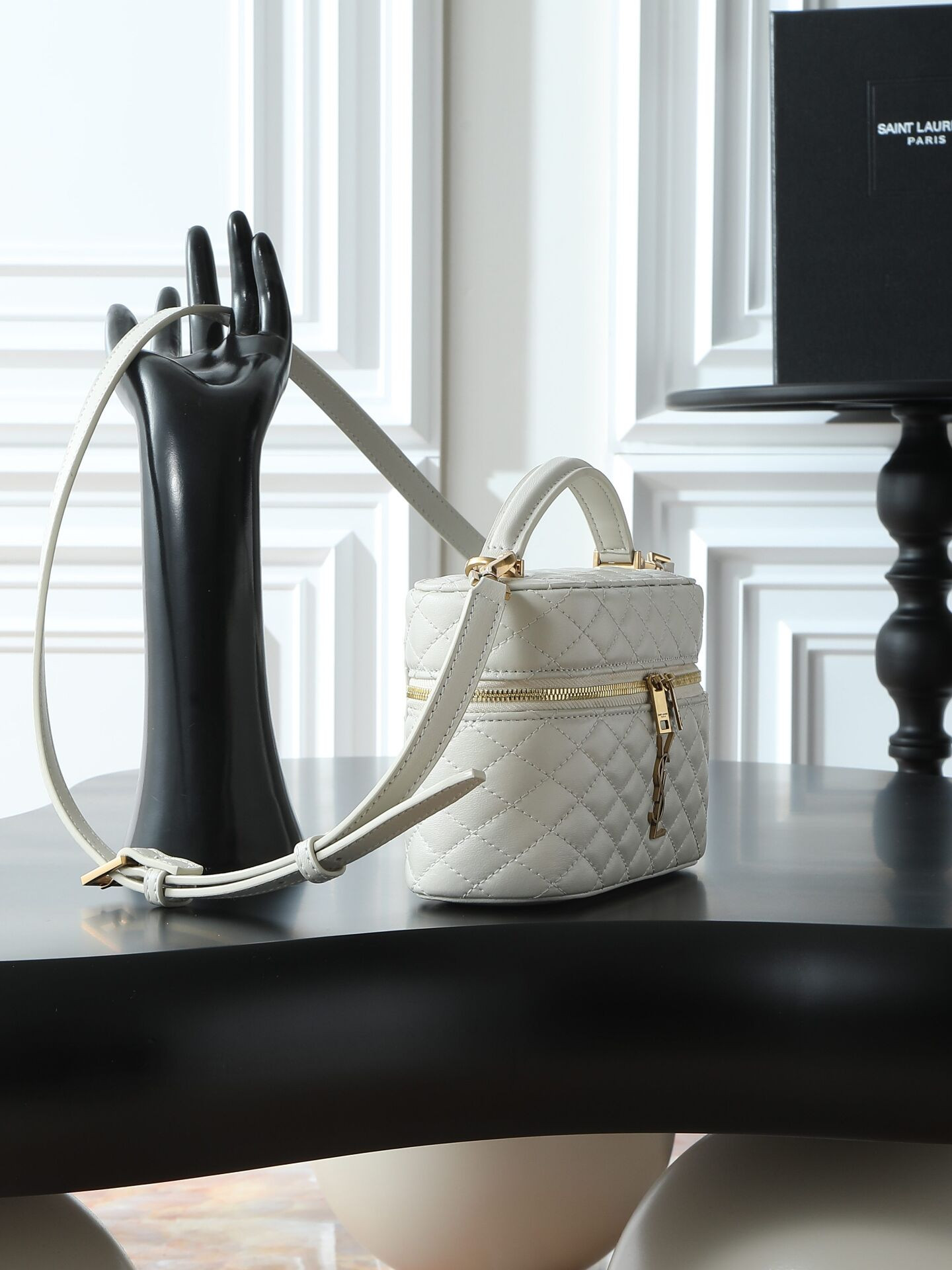 Y51 GABY VANITY BAG IN LAMBSKIN 18 X 11 X 6.5 CM