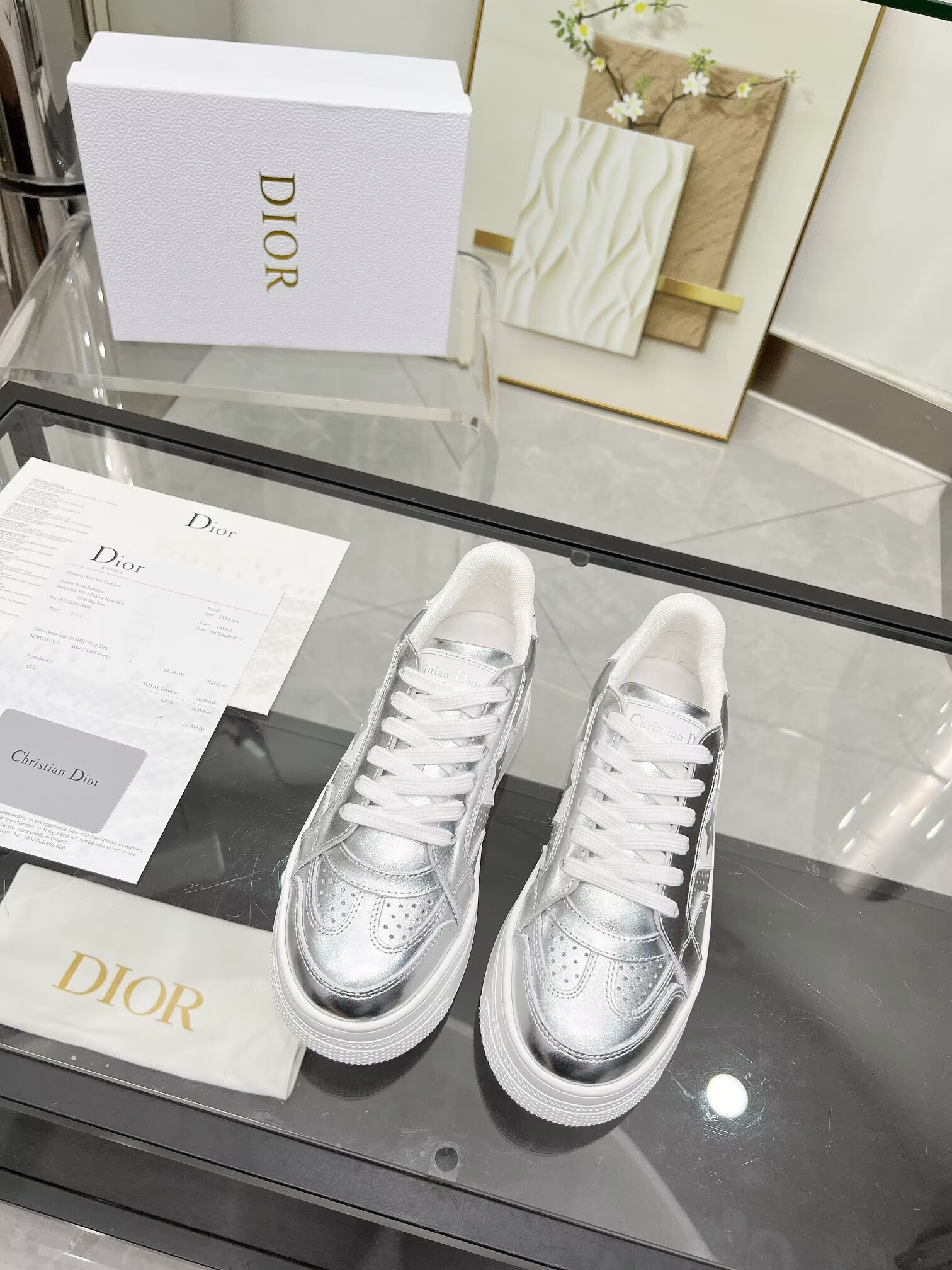 UA Dior Star Platform Sneaker