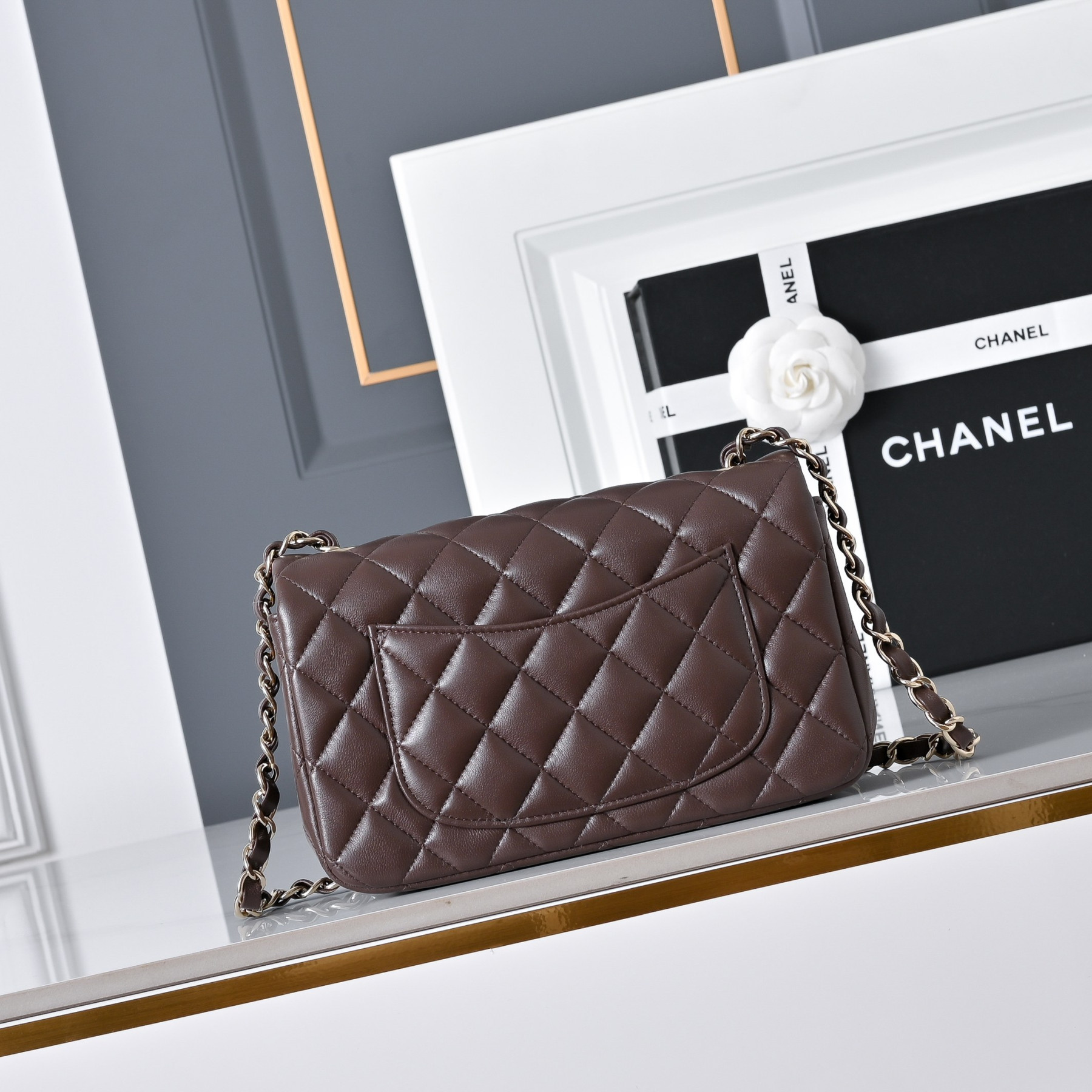 Ch**el mini flap bag 20x12x6.5cm