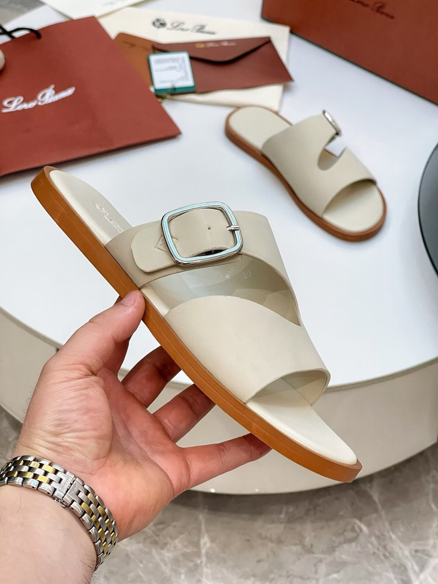 UA Loro Piana Sandals
