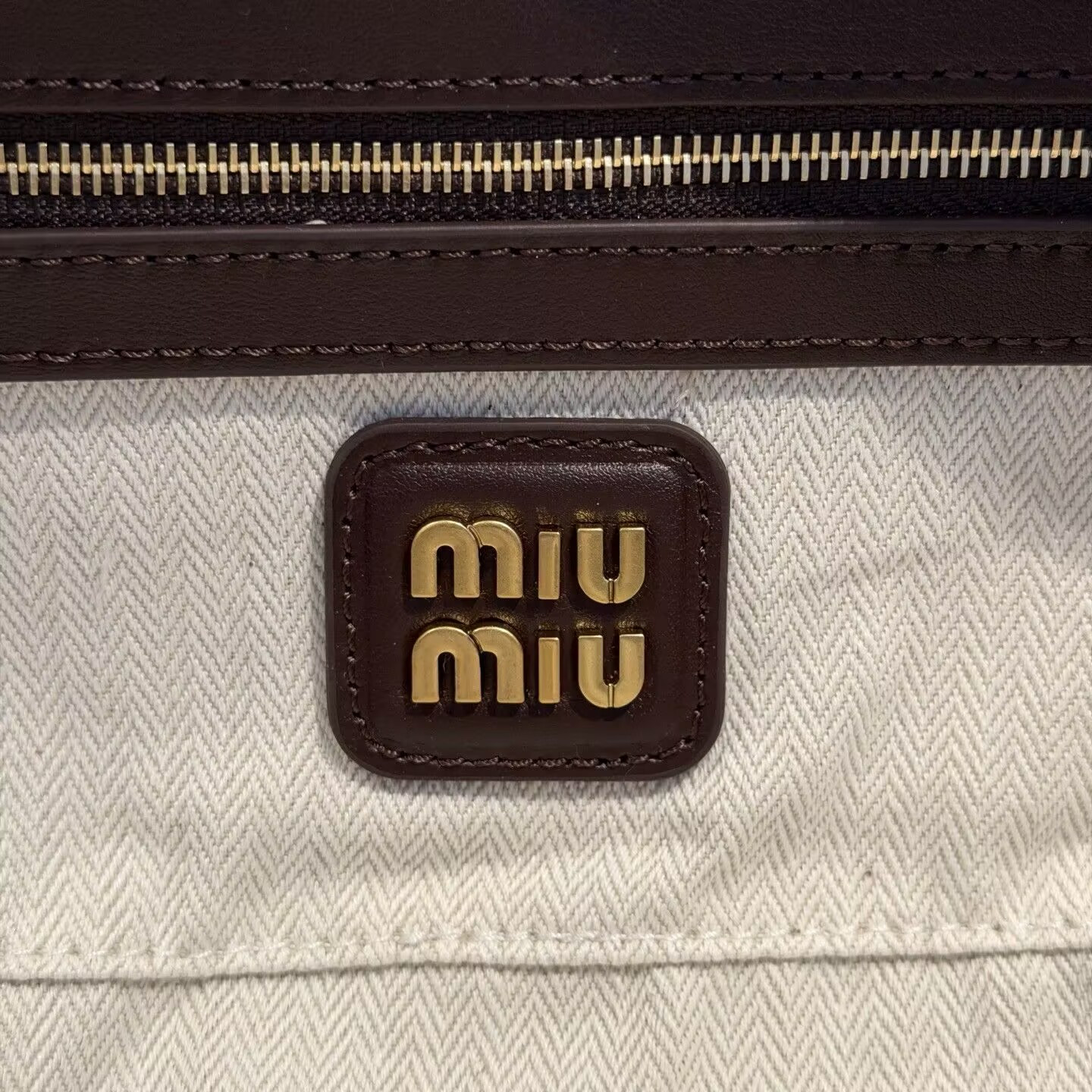 MIU MIU Arcadie Padded Suede Top-handle Bag 27x12x9cm