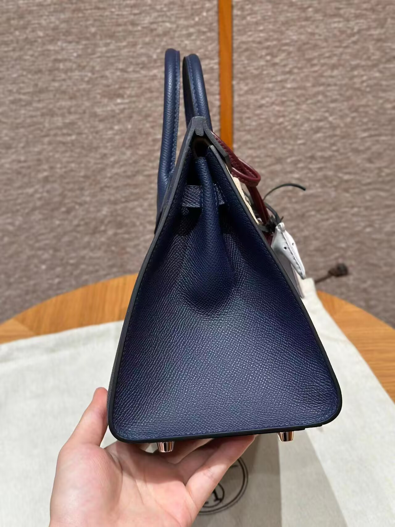 H**me5 BIRKIN EPSOM 25 30 (Horse charm not included)