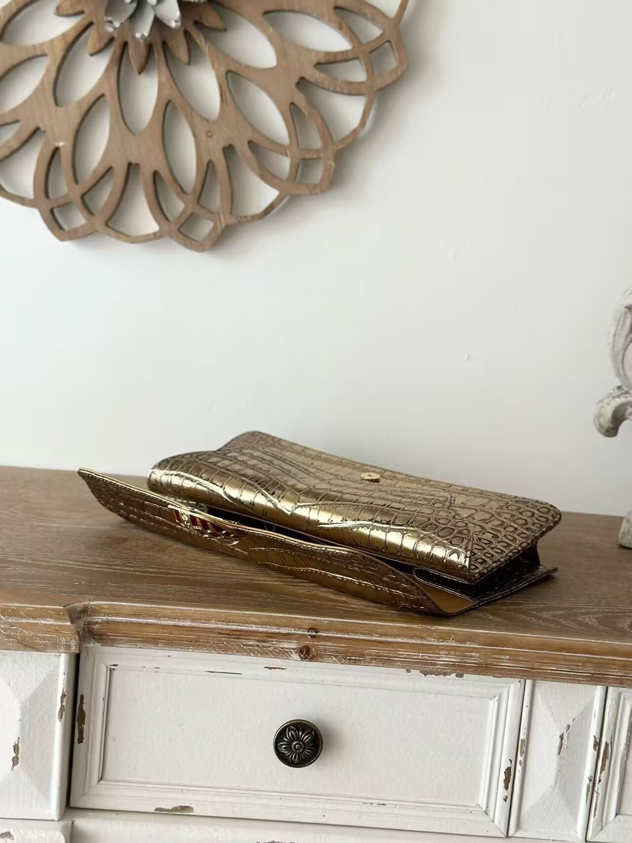 Ch**el Clutch Bag 30x13x14cm