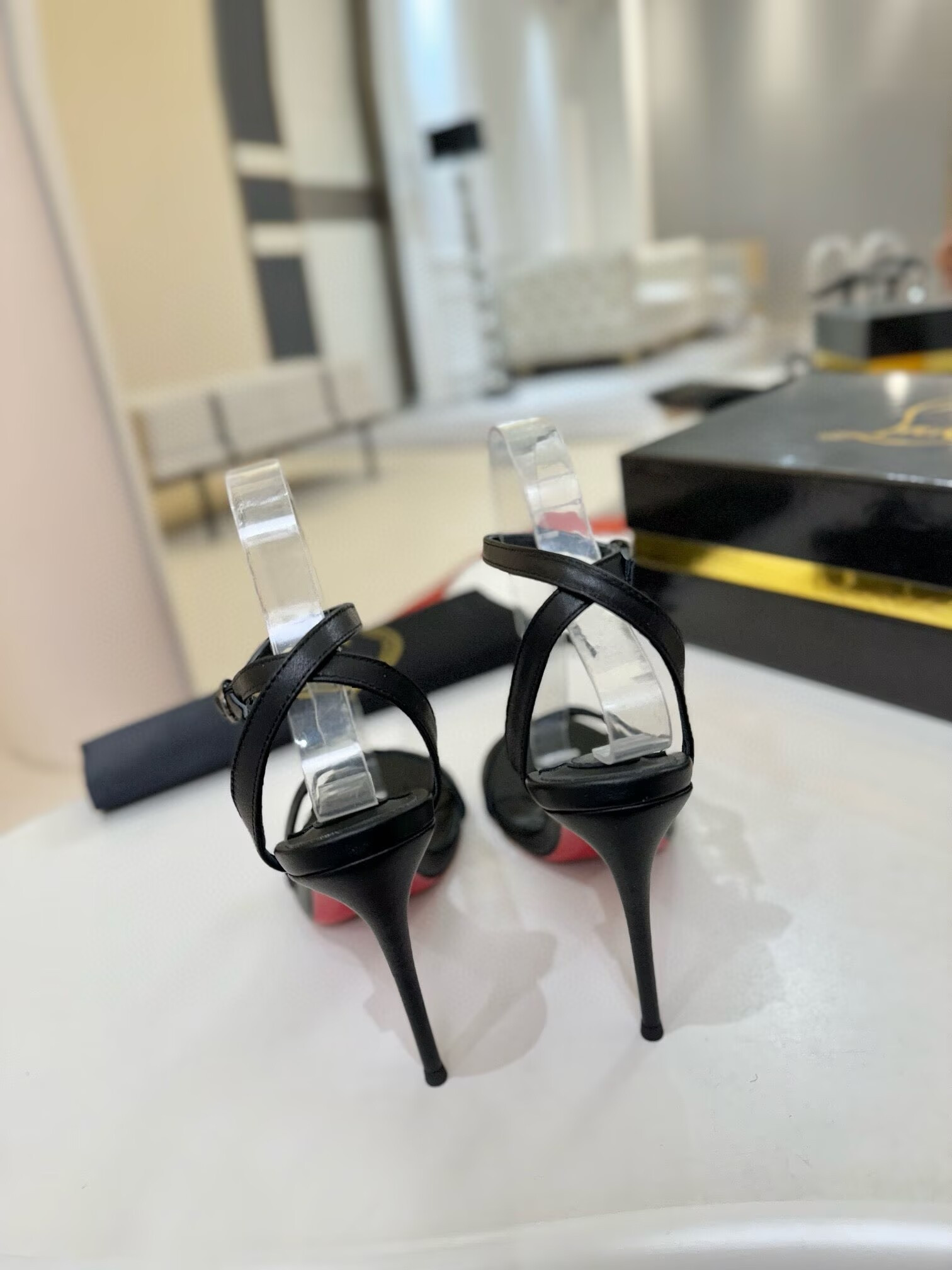 UA Christian Louboutin 100mm Sandals