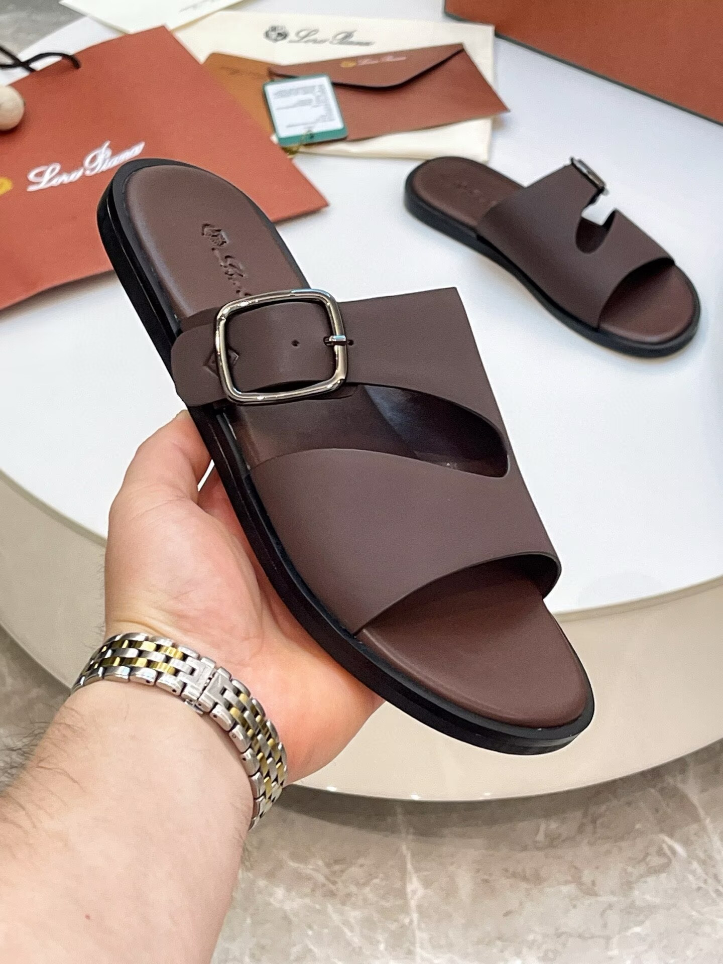 UA Loro Piana Sandals