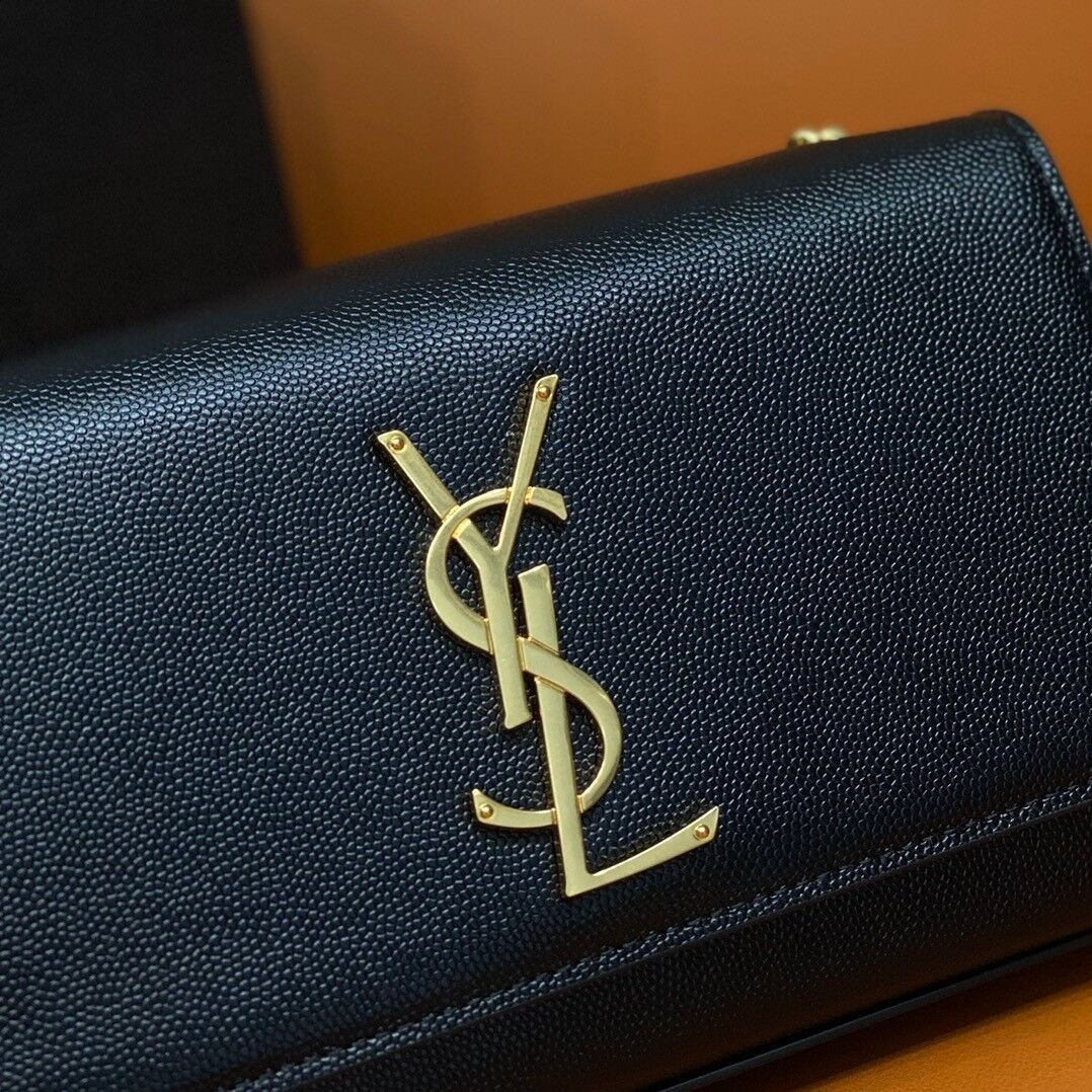 Y51 KATE SMALL IN GRAIN DE POUDRE EMBOSSED LEATHER 20x12.5x5cm