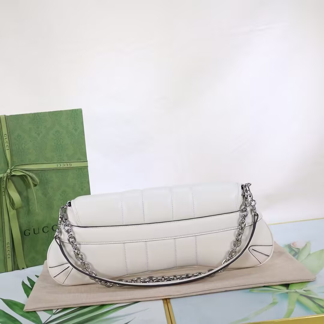 Gucci Horsebit Chain Shoulder Bag 38x15x16cm