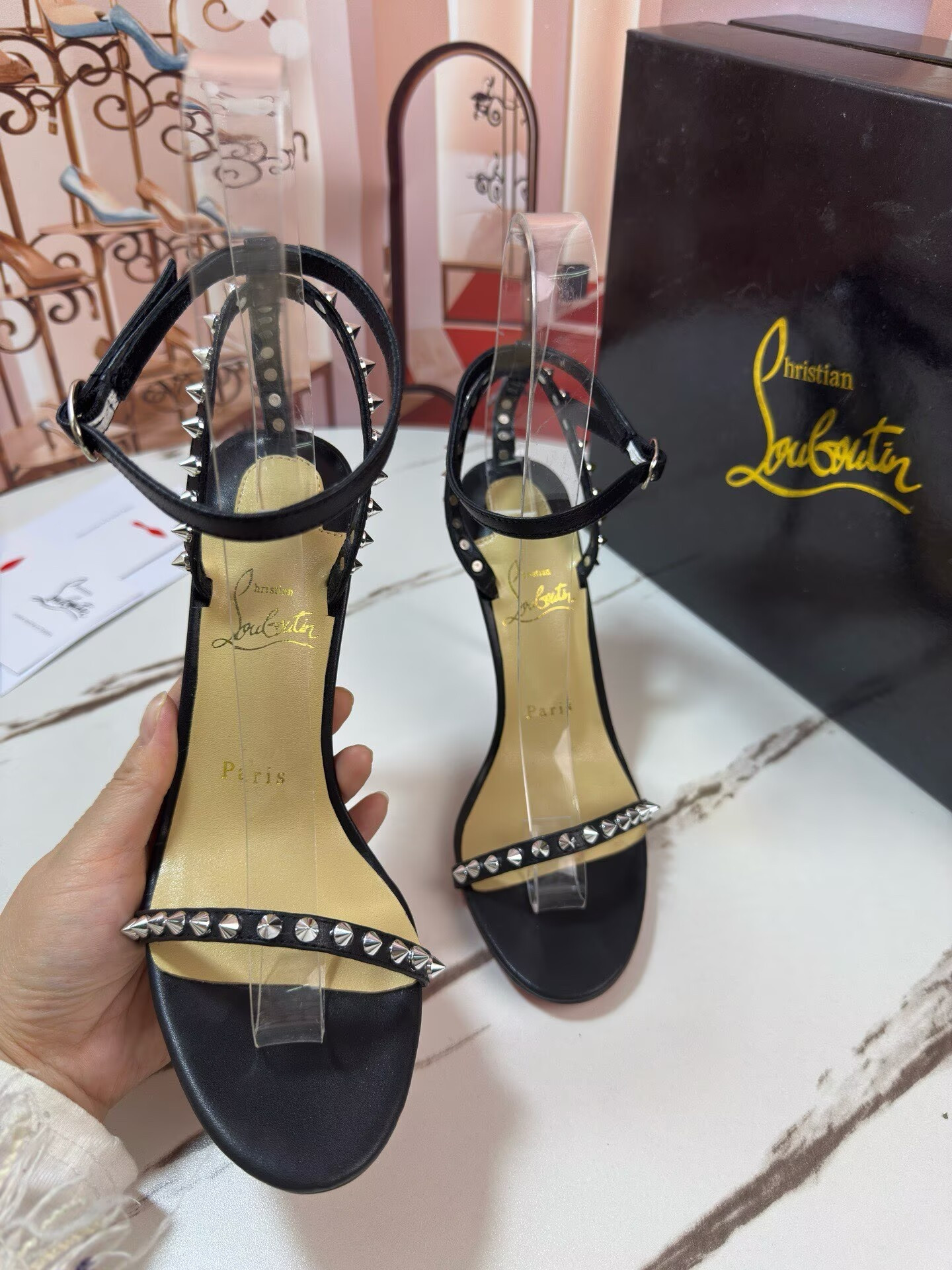 UA Christian Louboutin Galeria Sandals