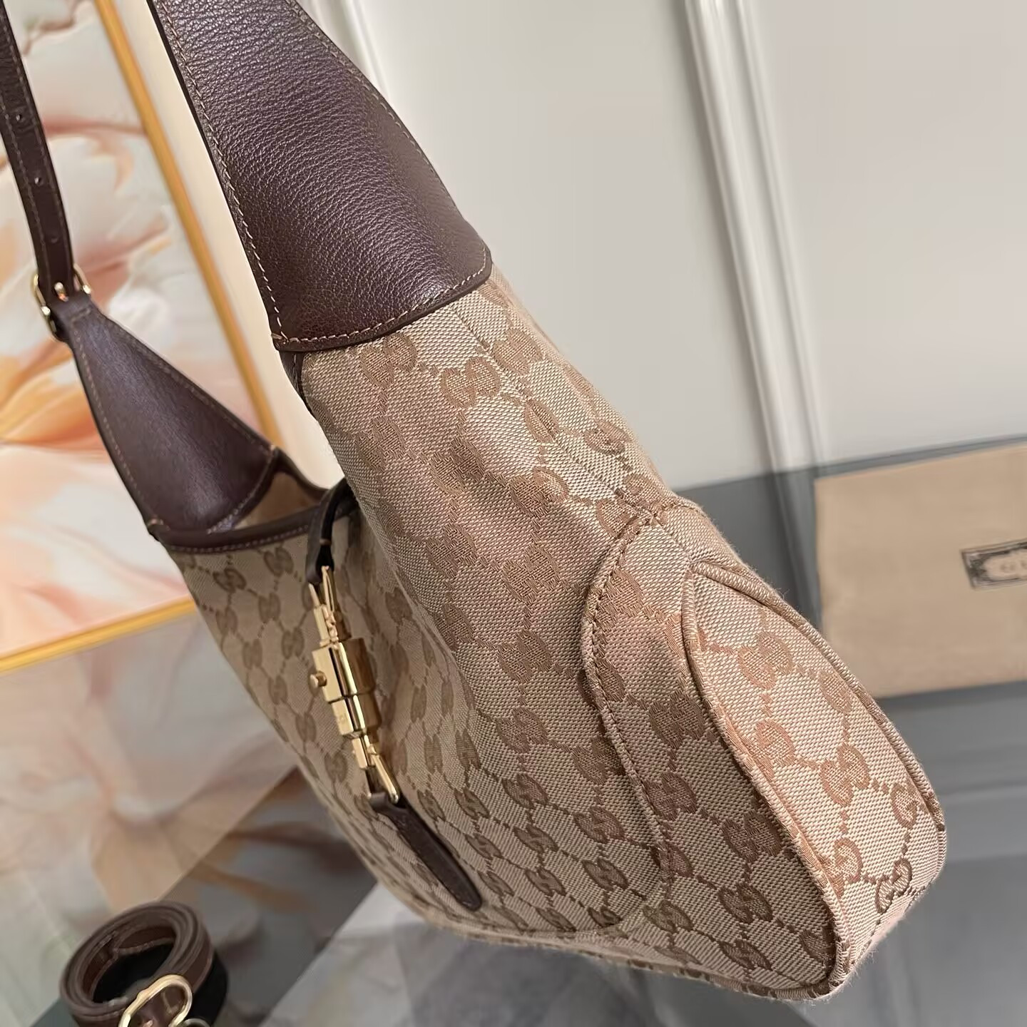Gucci Jackie 1961 Medium Shoulder Bag 31.5x22x5cm