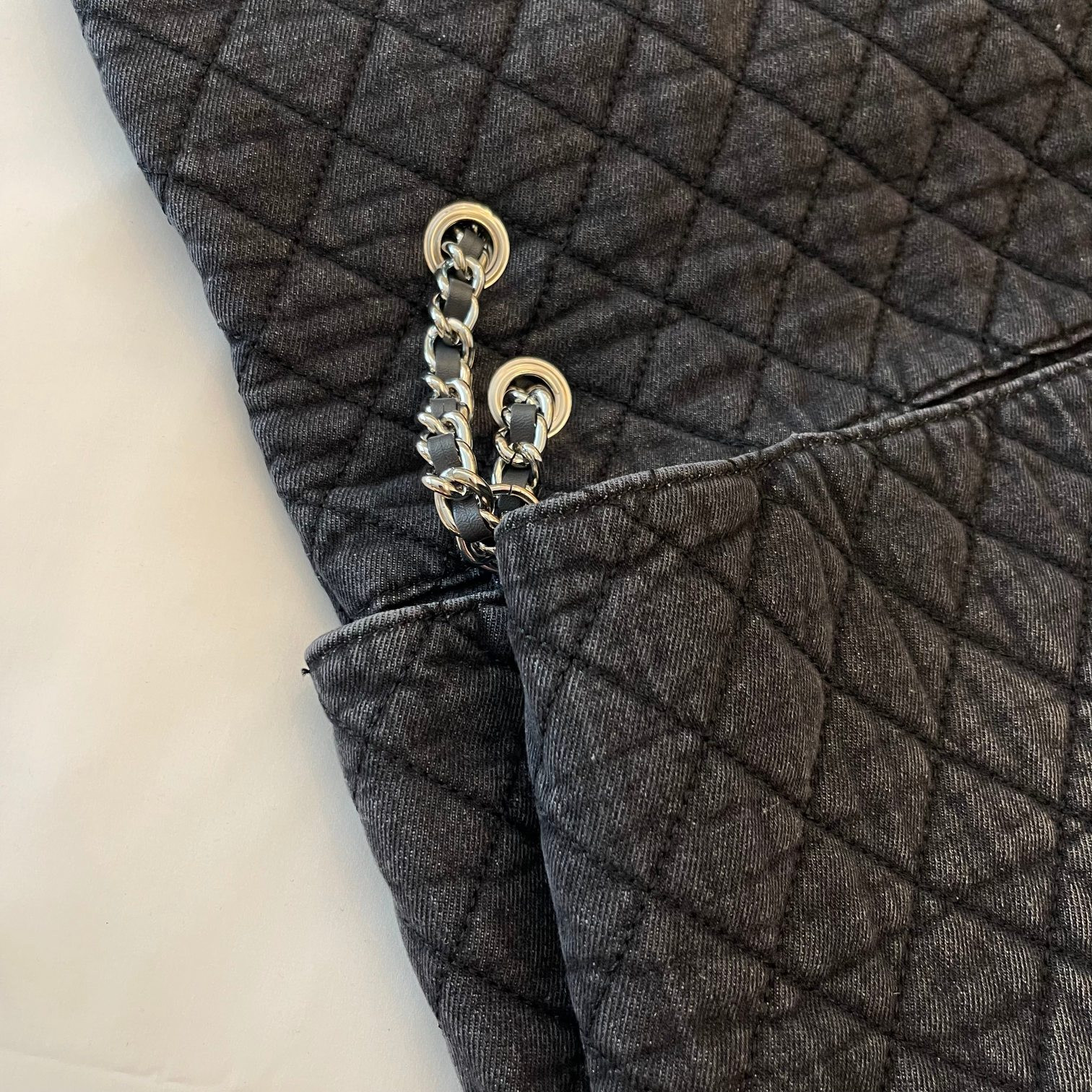 Ch**el flap bag 42x22cm