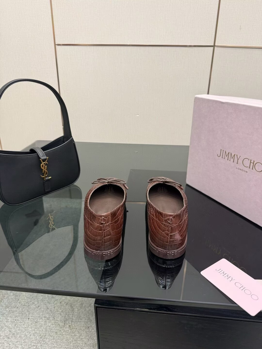 UA Jimmy Choo Scarlett Ballerina Flats