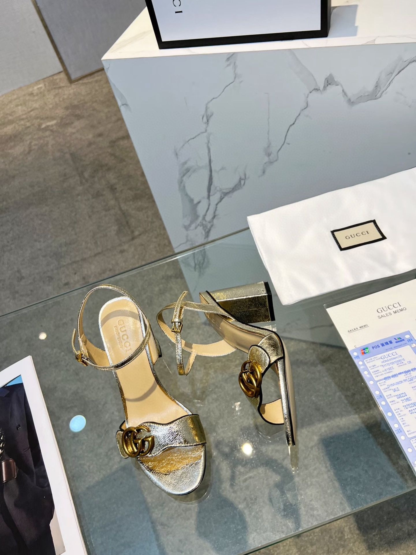 UA Gvc*1 HORSEBIT HEELED SANDAL