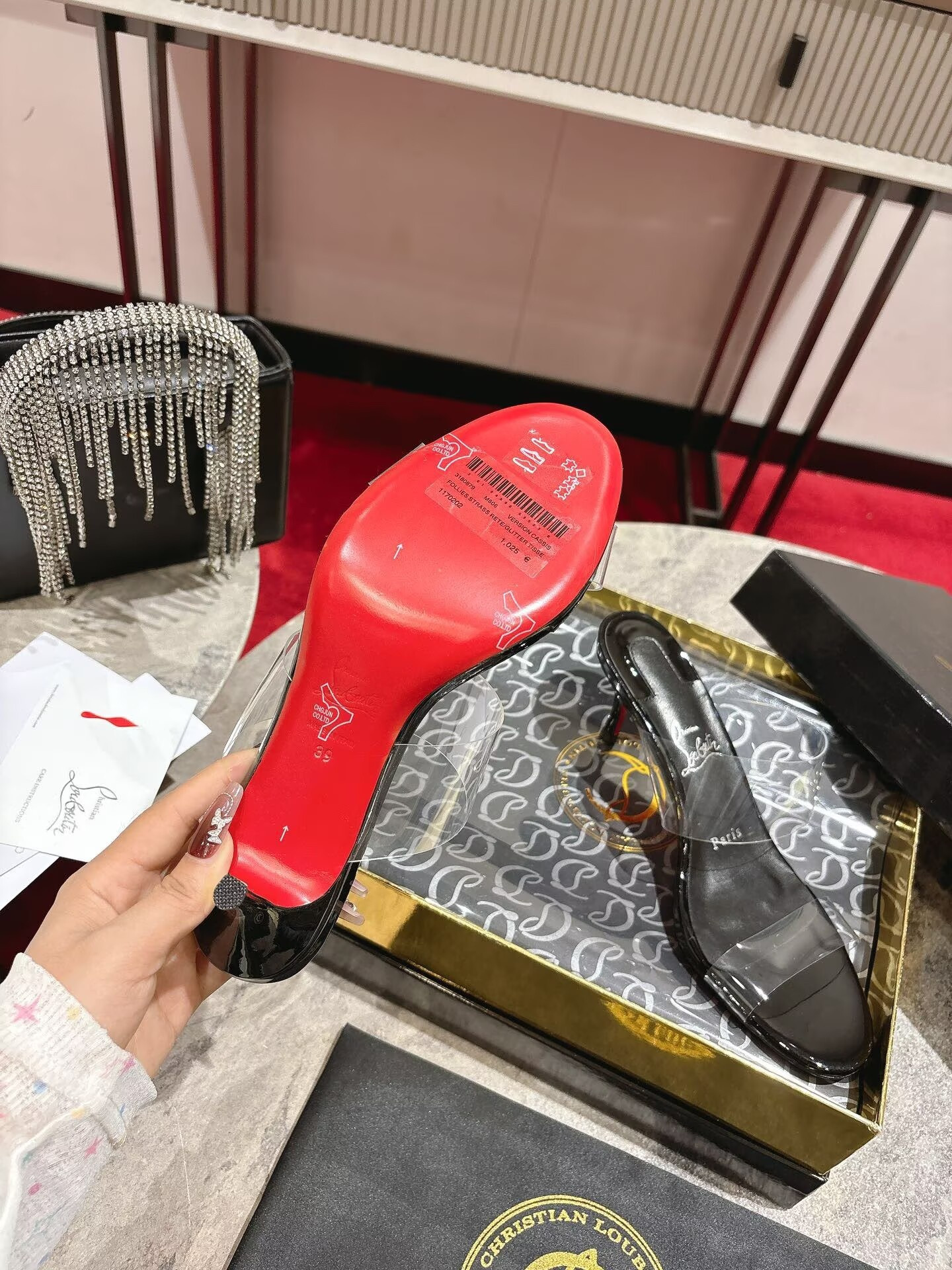 Christian Louboutin Just Nothing Mules 65mm 85mm 100mm