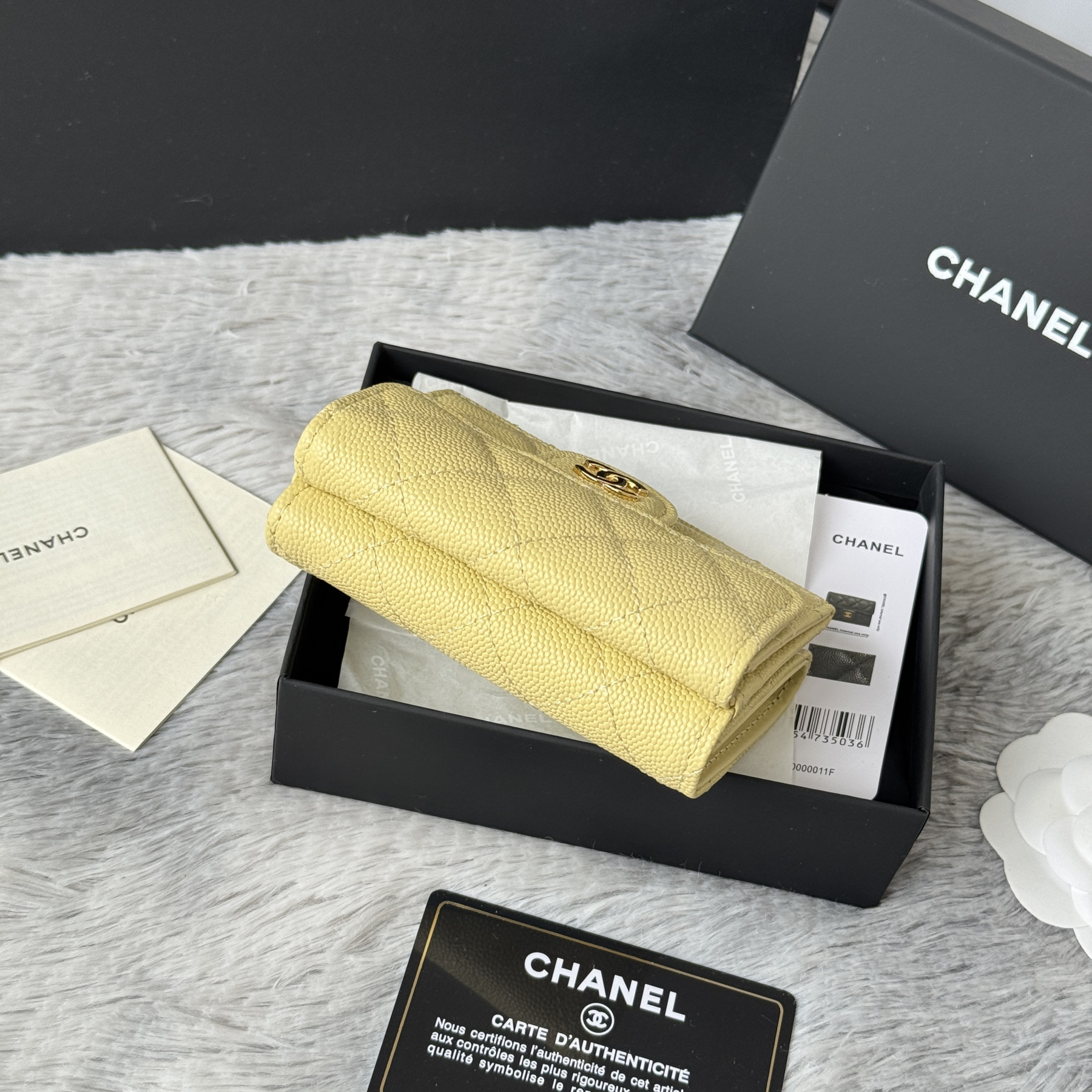 Ch**el card holder 10.5x7.5x3cm
