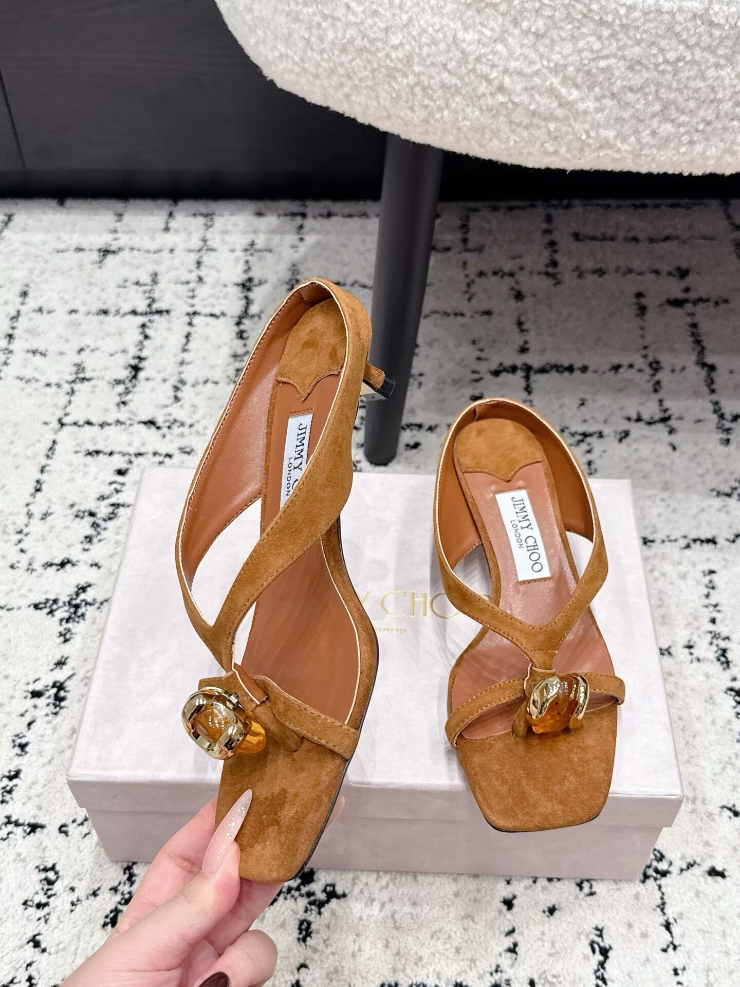 UA Jimmy Choo Emeri Sandals