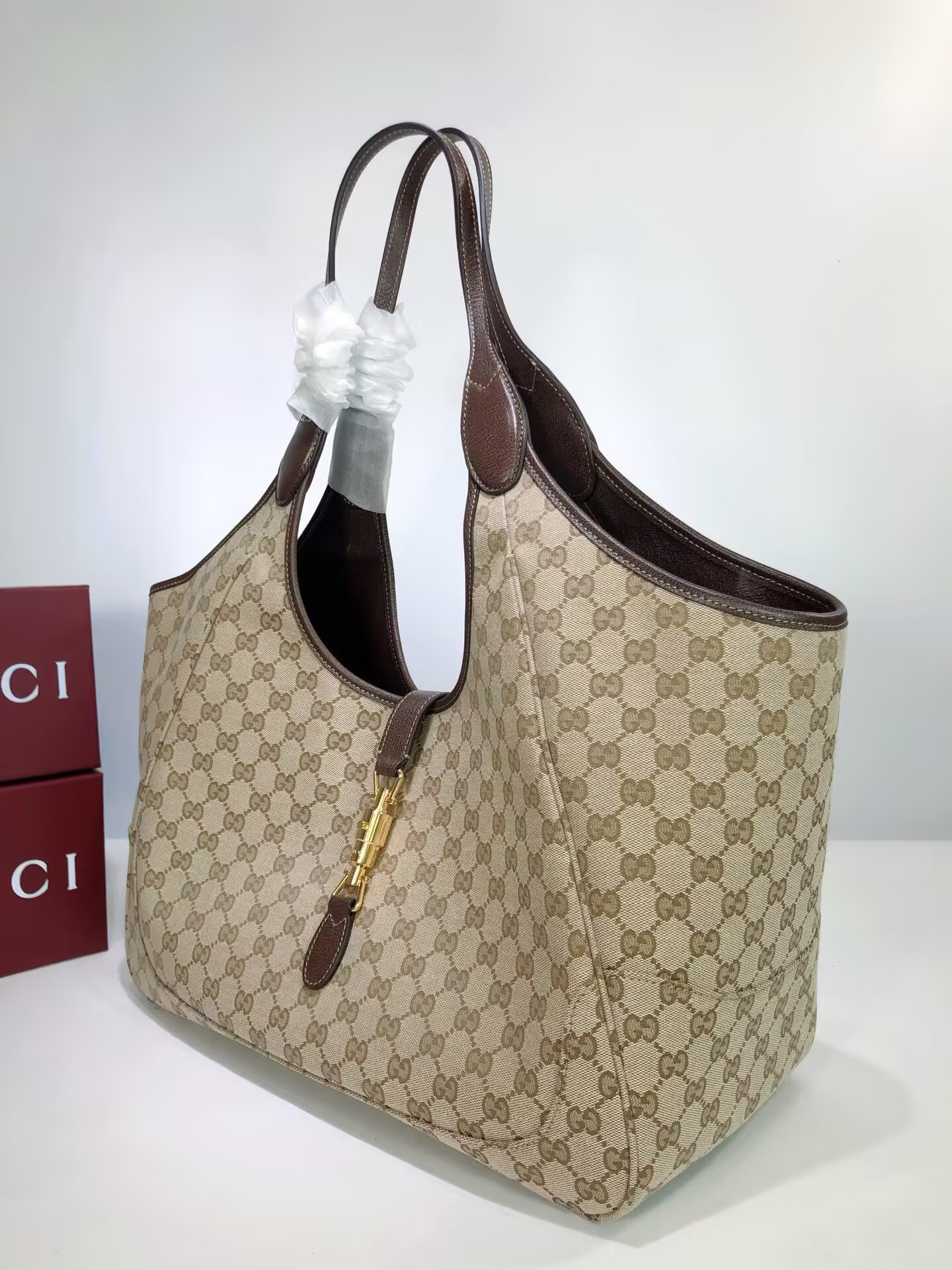 Gucci Mercato Large Tote Bag 40x26.5x18cm