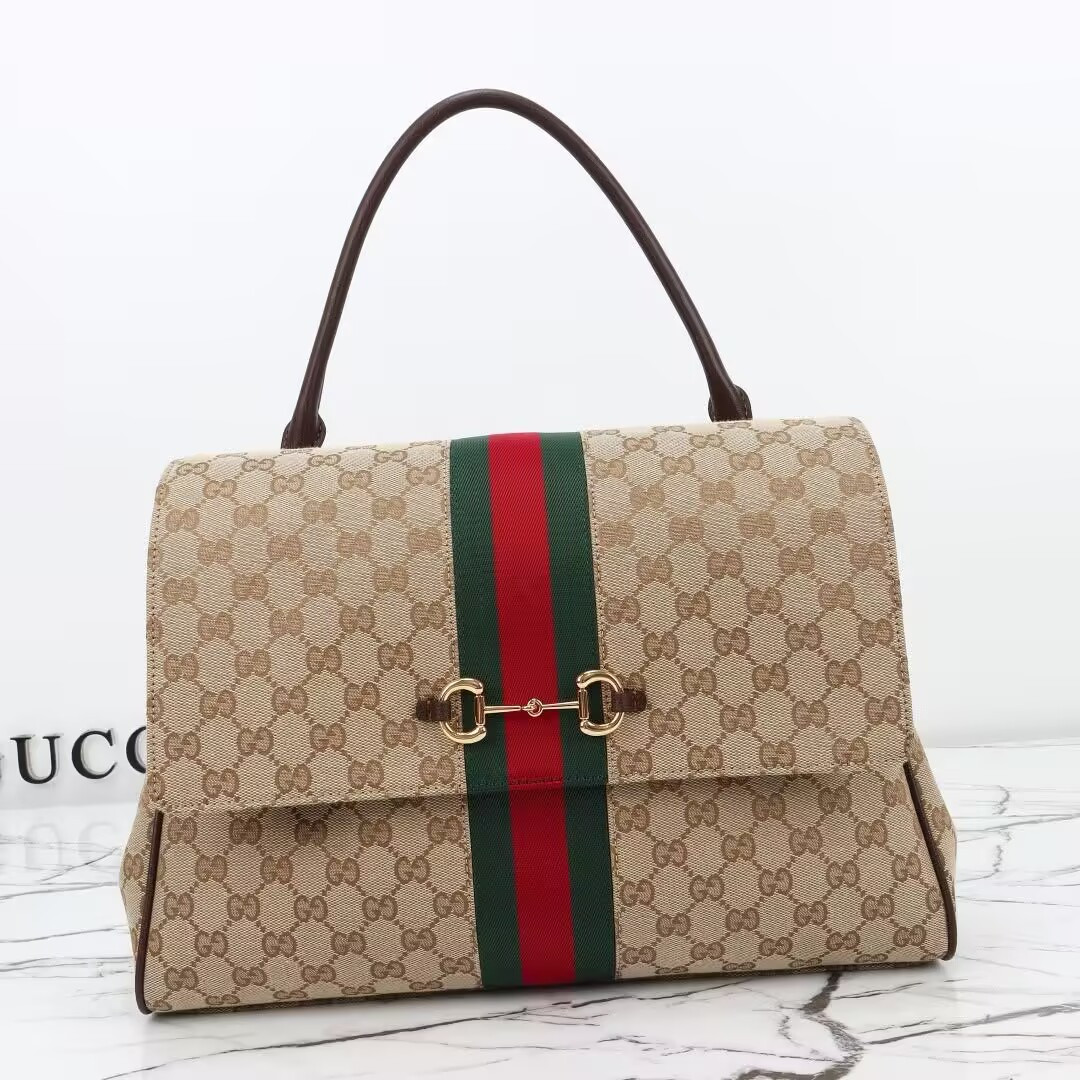 Gucci Paparazzo Large Top Handle Bag 37x29x13cm
