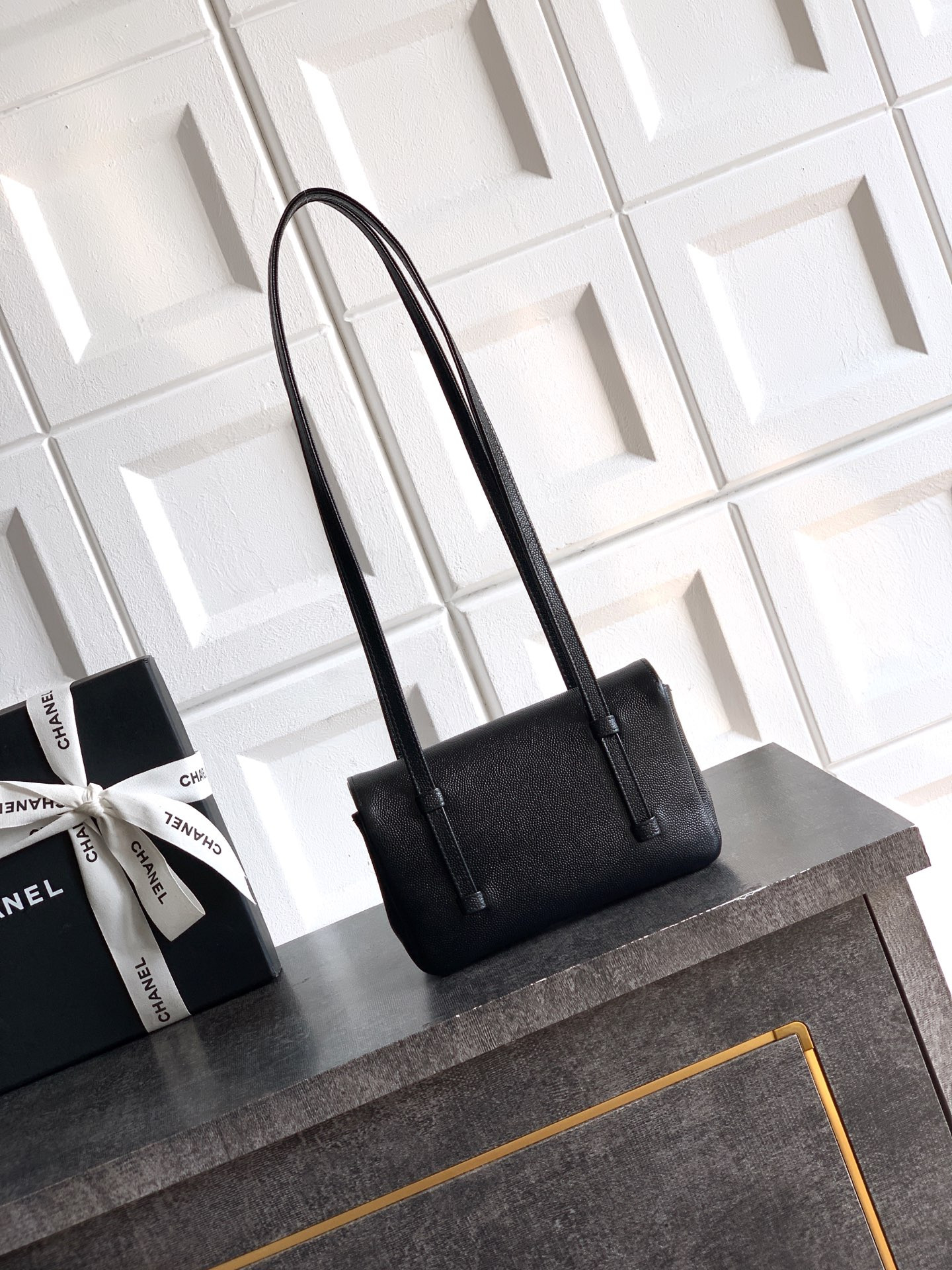 Ch**el flap bag 11.5x17x5cm