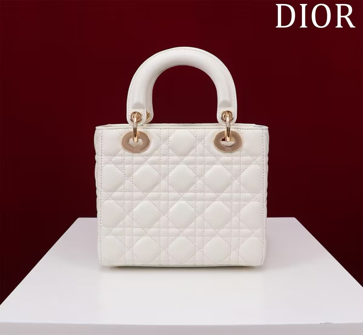 Small Lady Dior My ABCDior Bag 20 x 17 x 8 cm