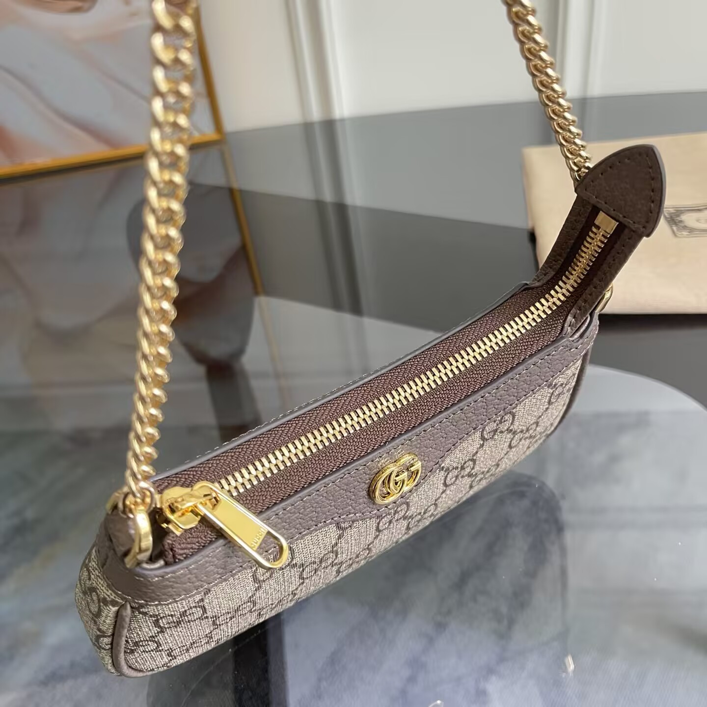 Gucci Ophidia Mini Bag 19x10x3cm