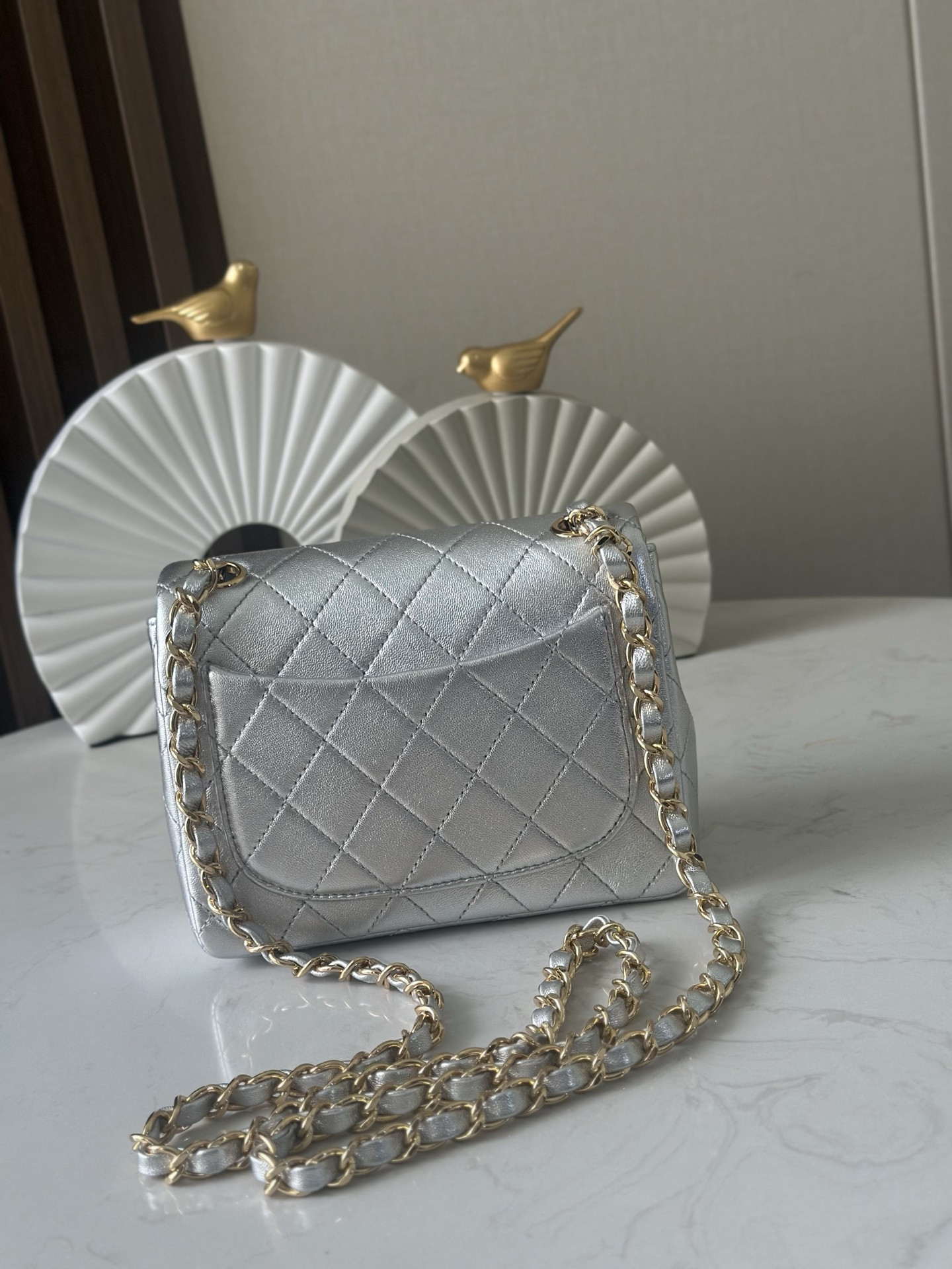 Ch**el mini flap bag 17.5cm