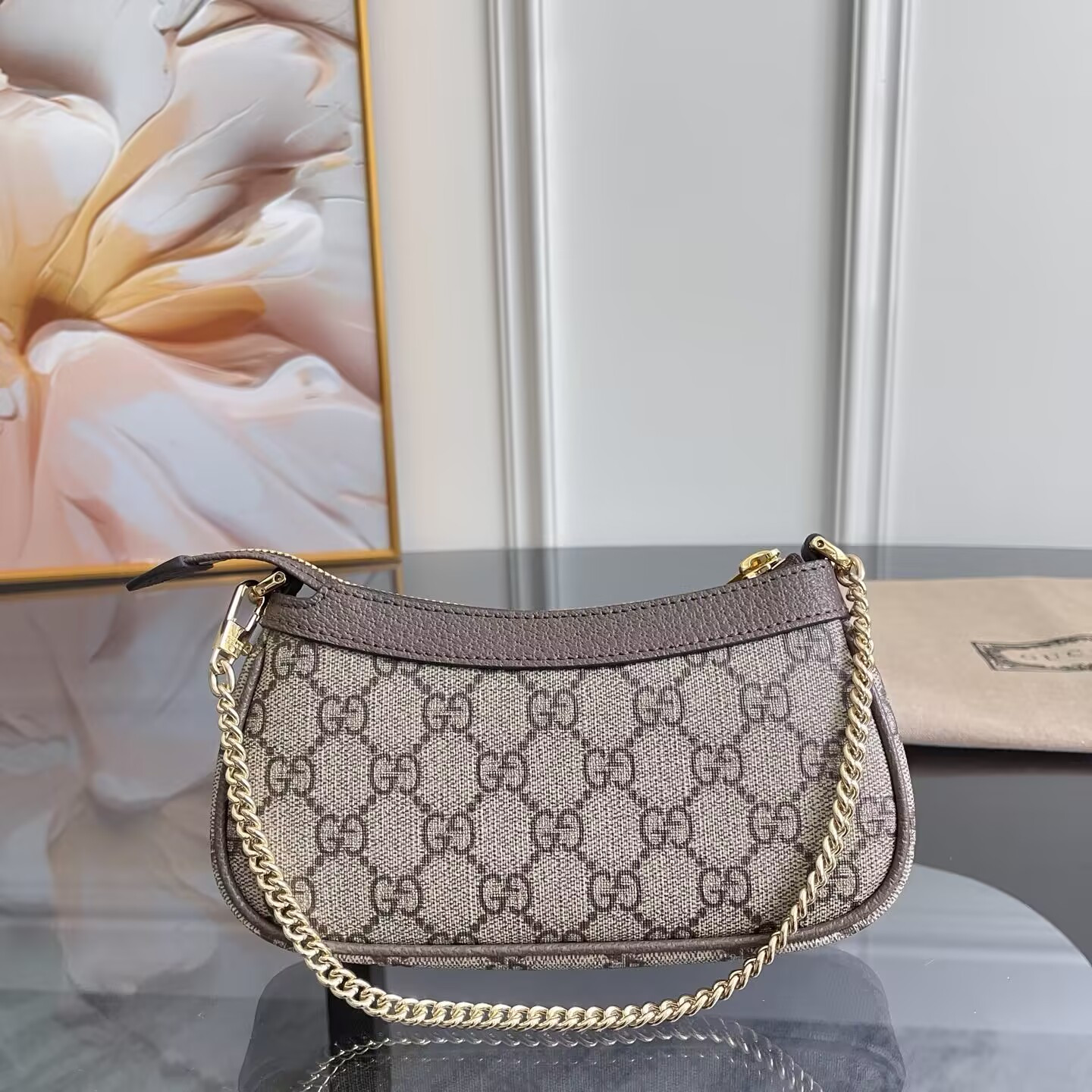 Gucci Ophidia Mini Bag 19x10x3cm