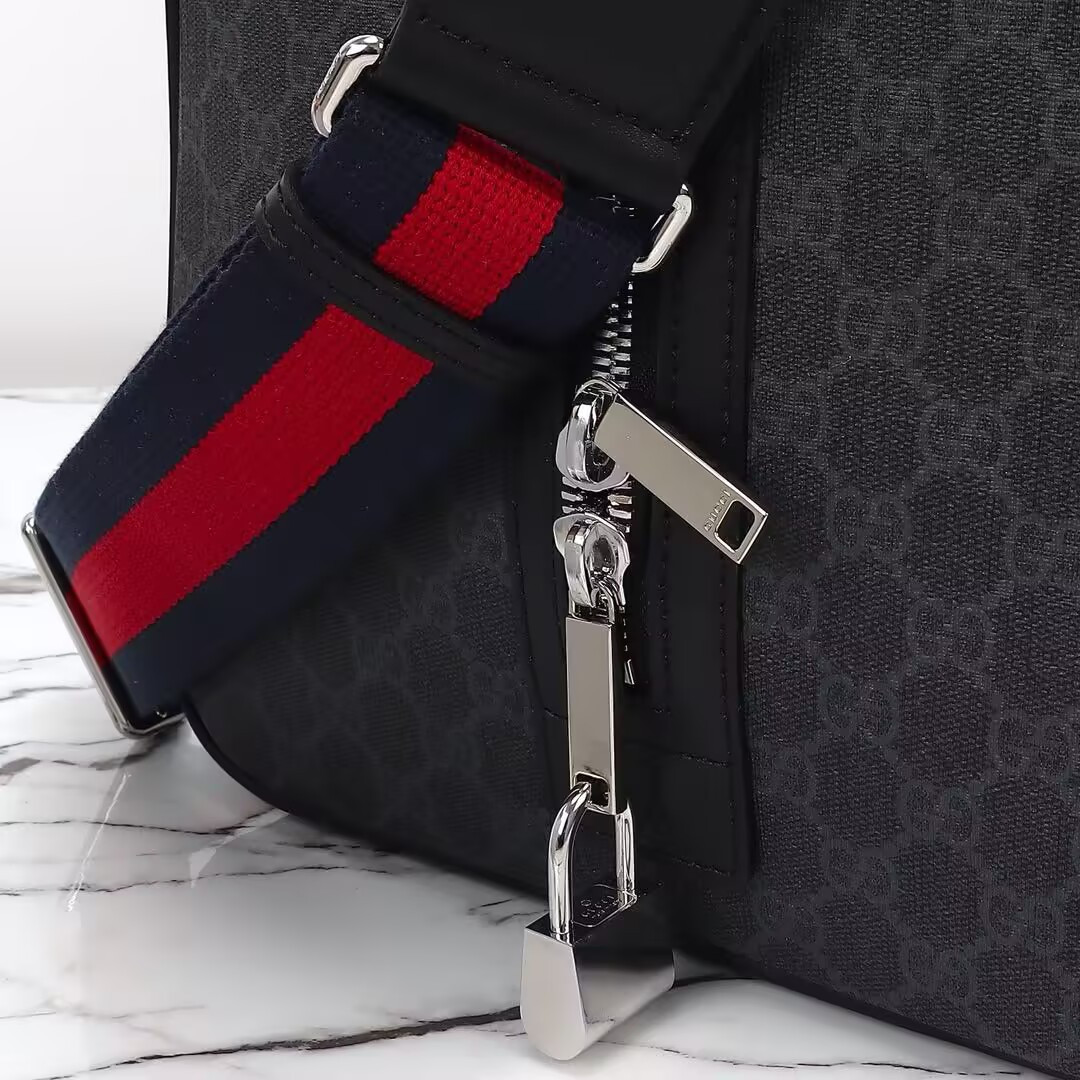 Gucci GG Black Large Duffle Bag 52x33x28cm