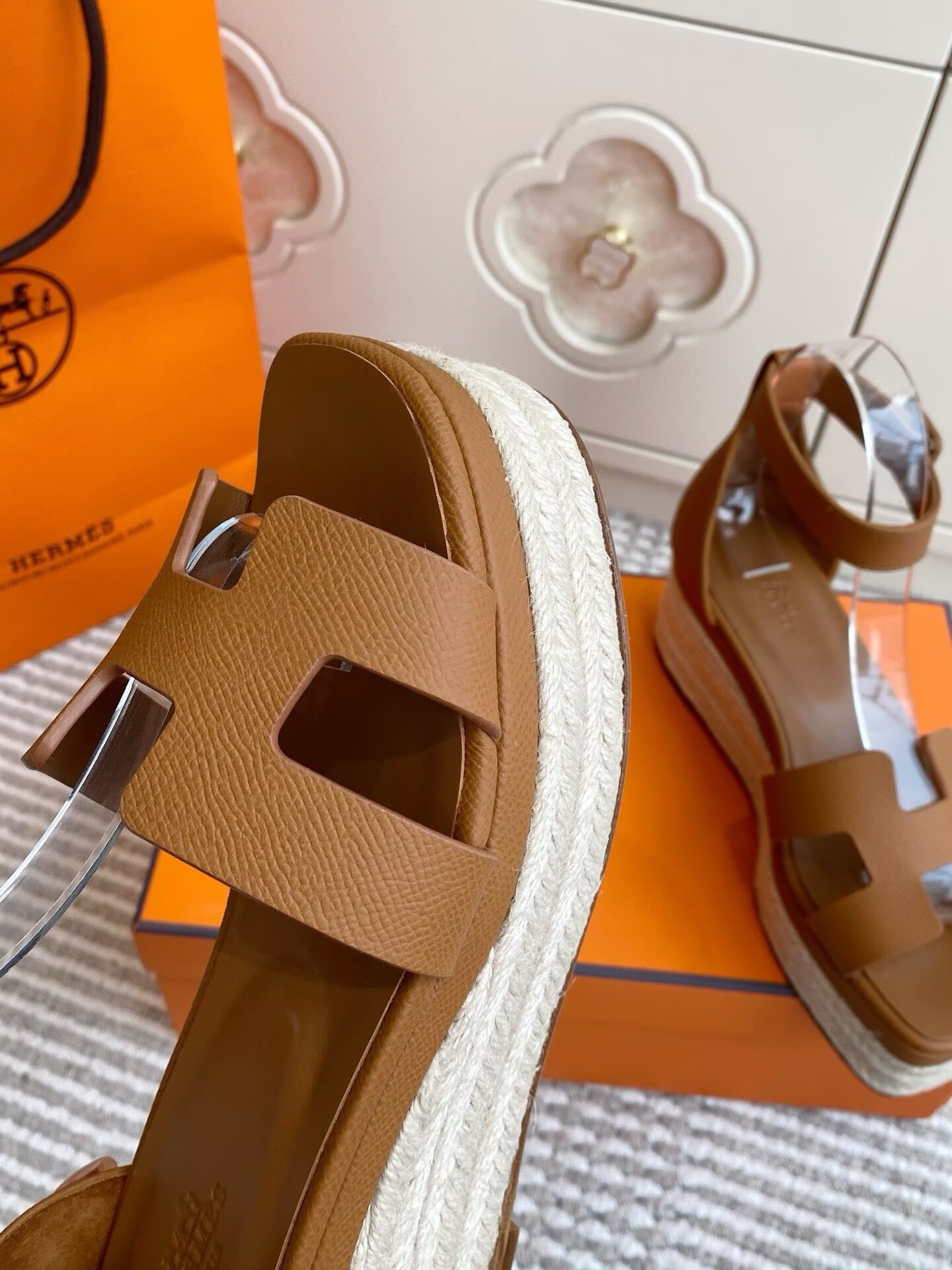 UA Hermès Elda Spanish Woven Shoes