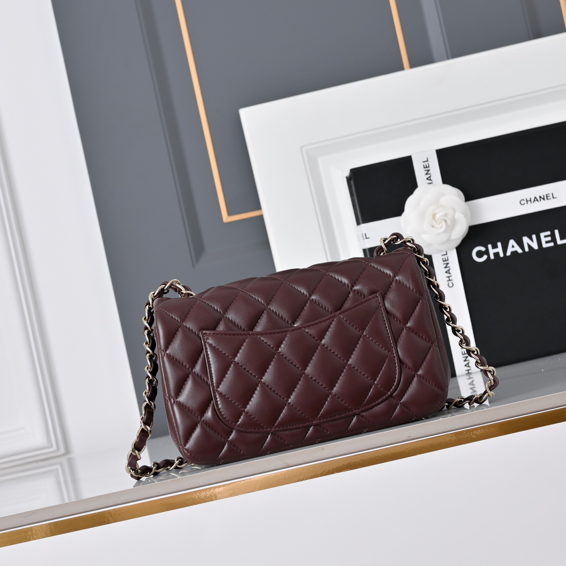 Ch**el mini flap bag 20x12x6.5cm