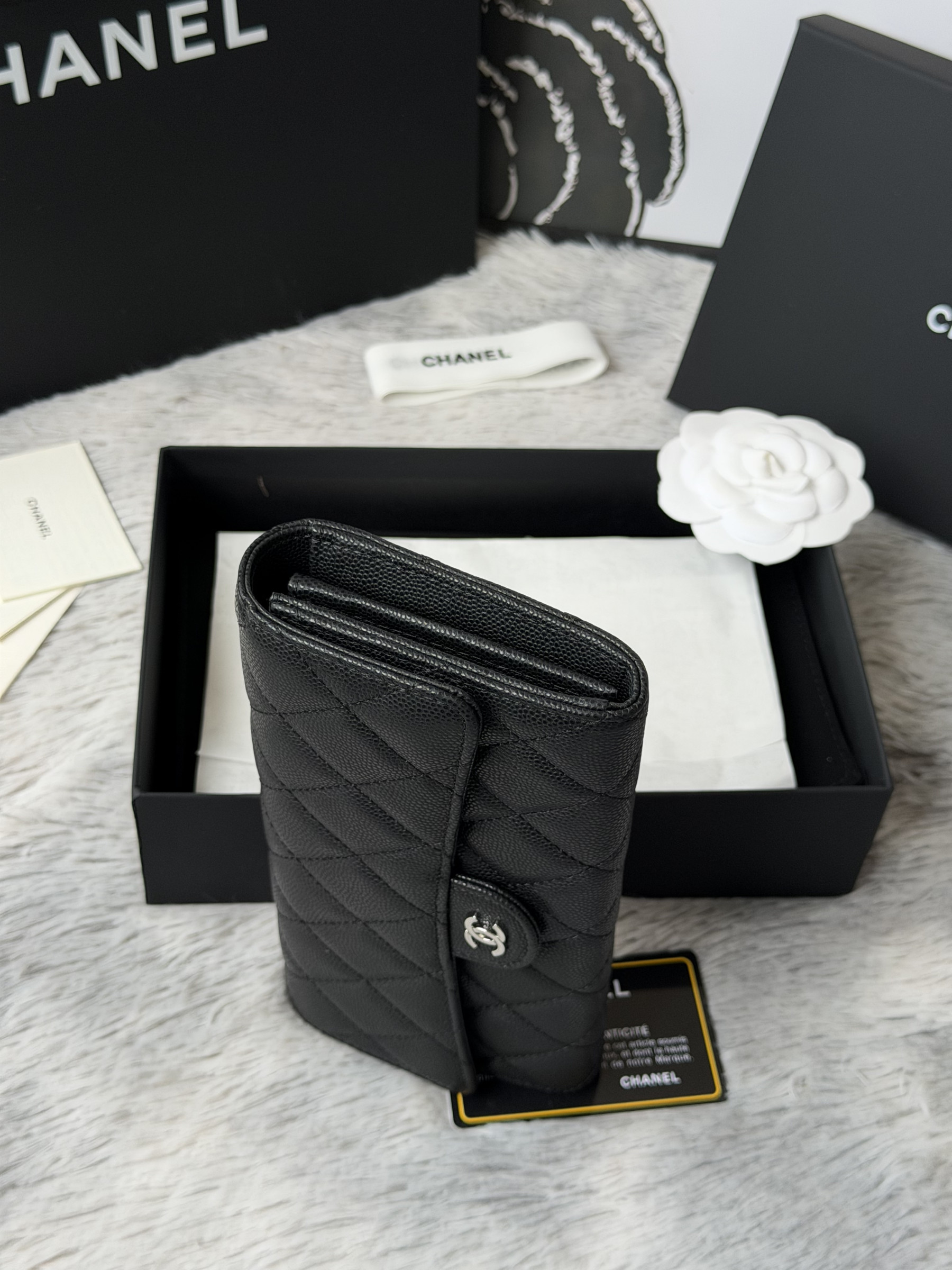 Ch**el wallet 80758 10x19x3cm