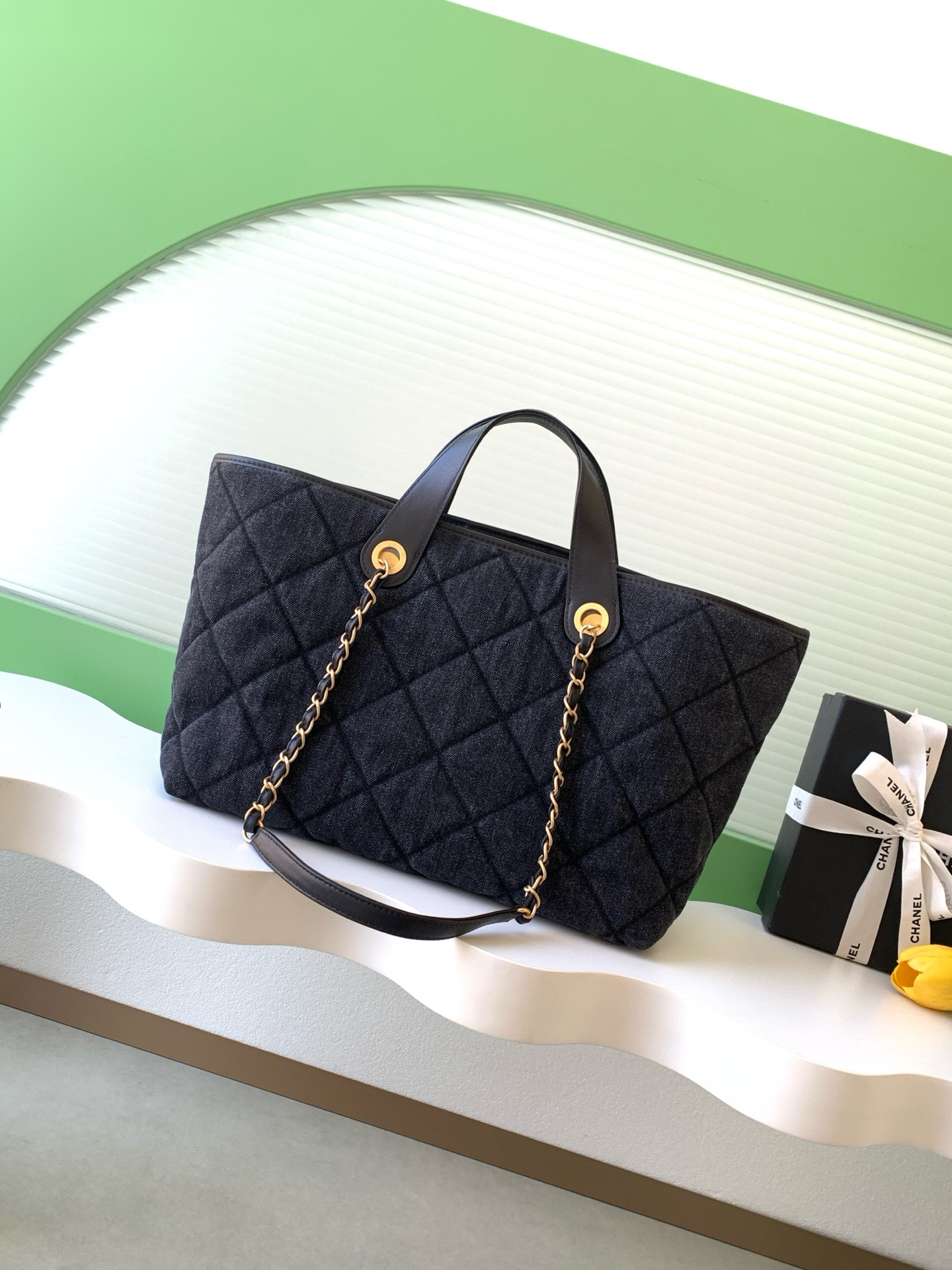 Ch**el Shopping Bag 26x44x13cm