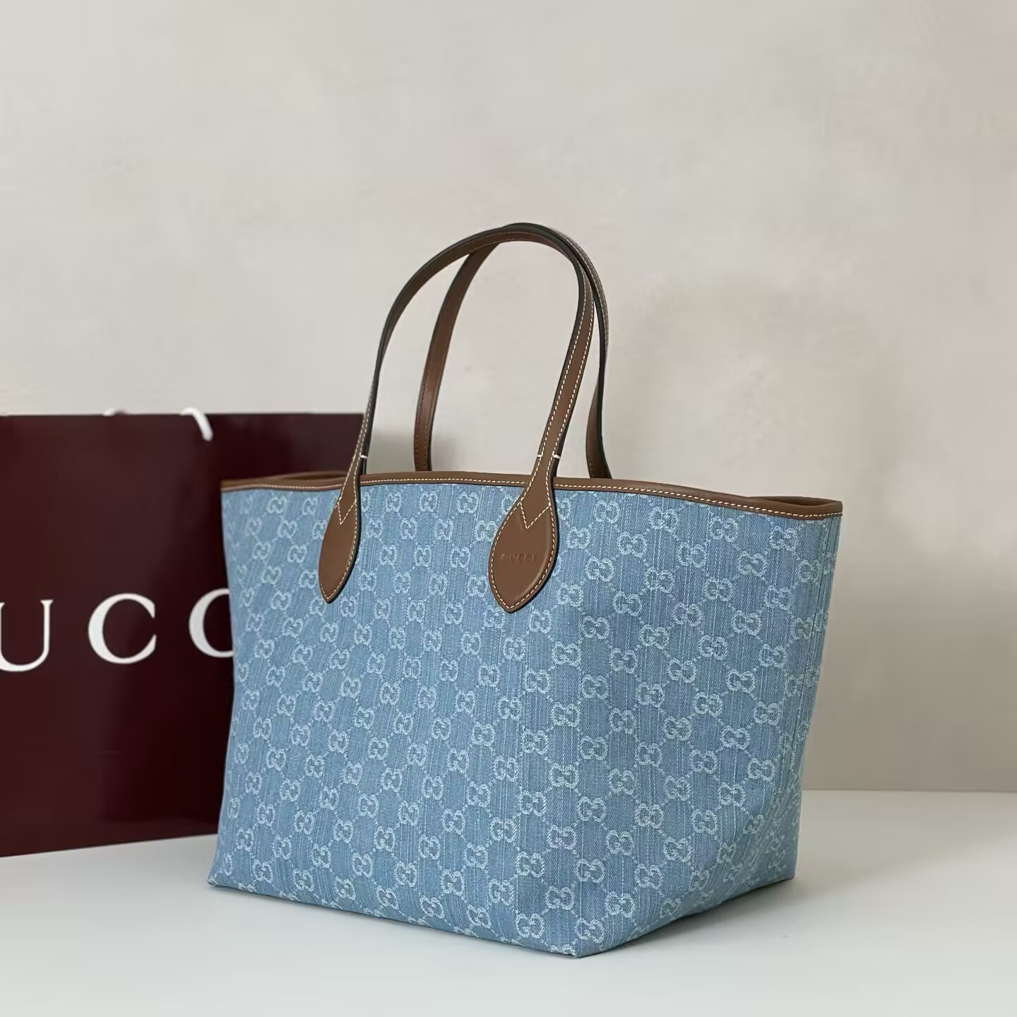 Gucci Totissima Tote Bag 30.5x28x27cm