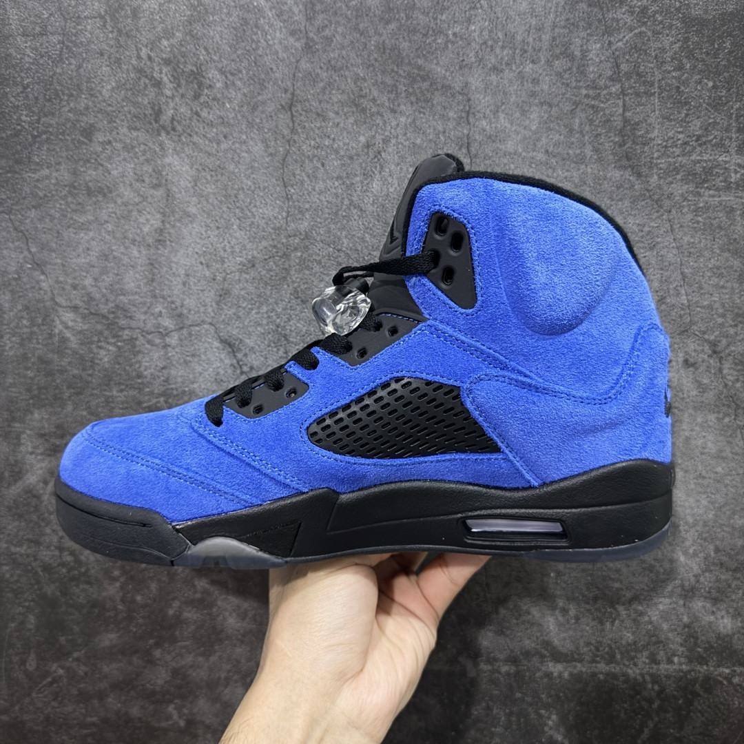 UA Air Jordan 5 Retro Blue Suede