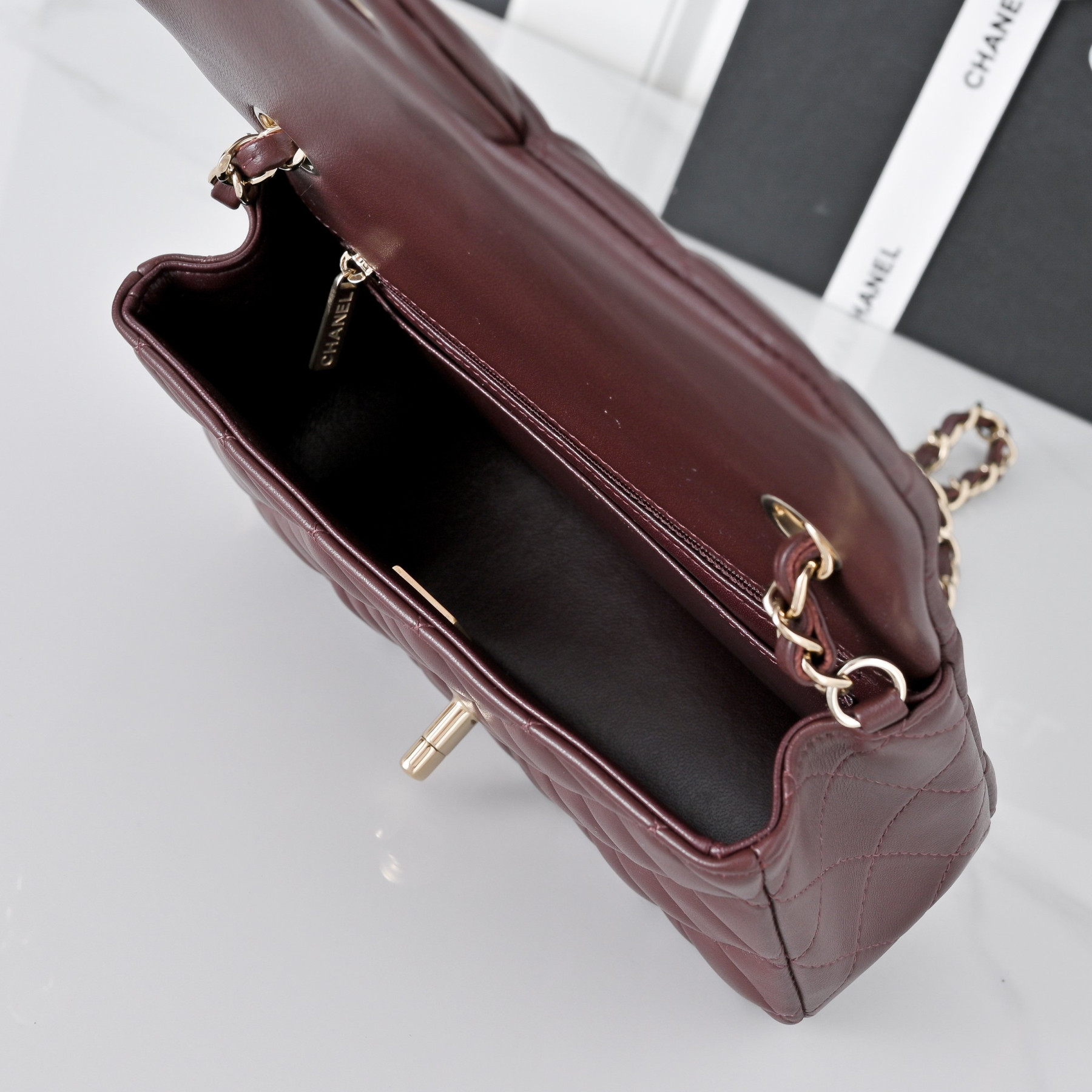 Ch**el mini flap bag 20x12x6.5cm