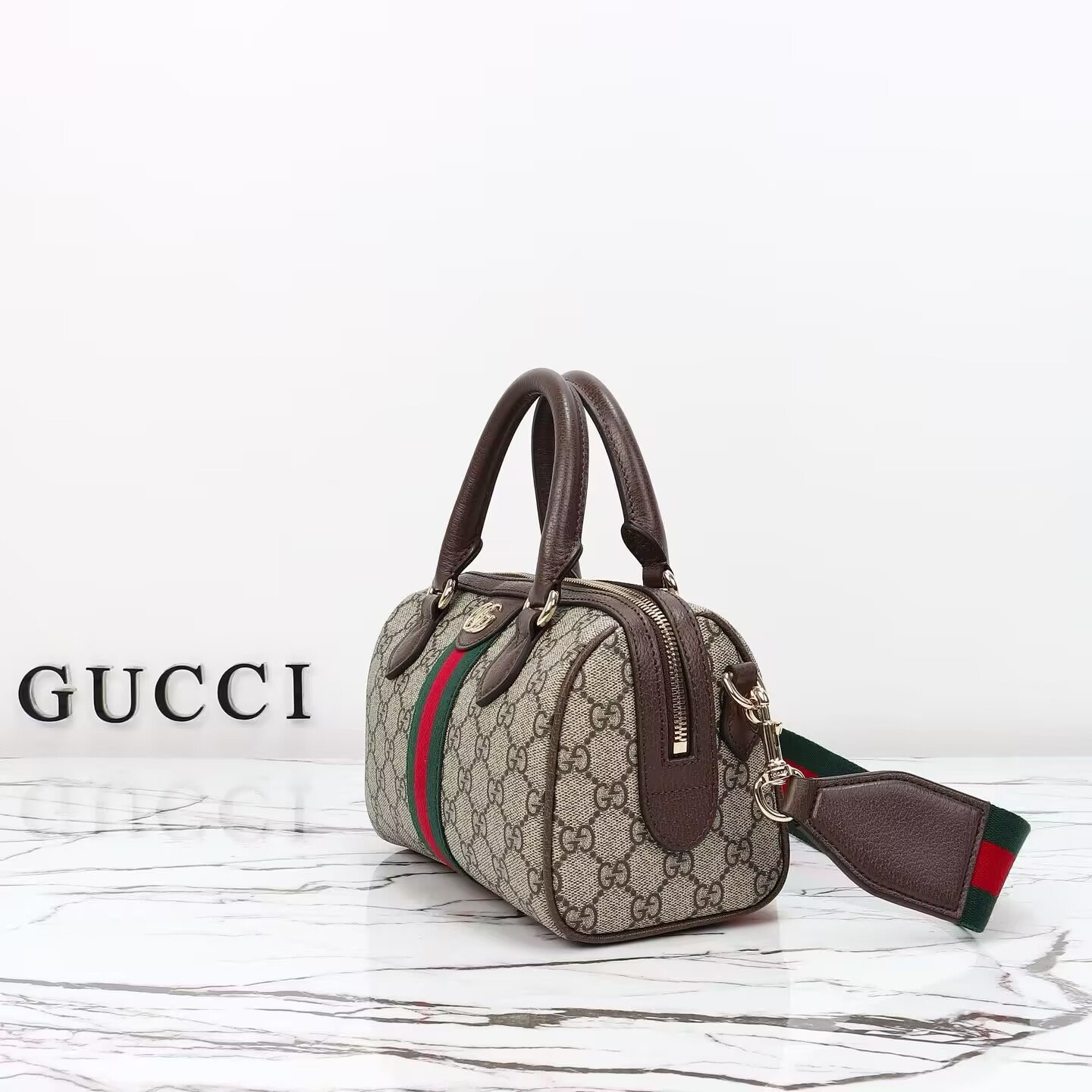 Gucci Ophidia Small Boston Bag 21x13x11cm