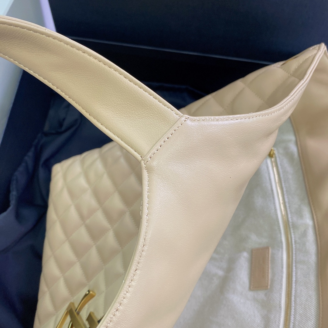 Y51 ICARE MAXI SHOPPING BAG IN QUILTED LAMBSKIN