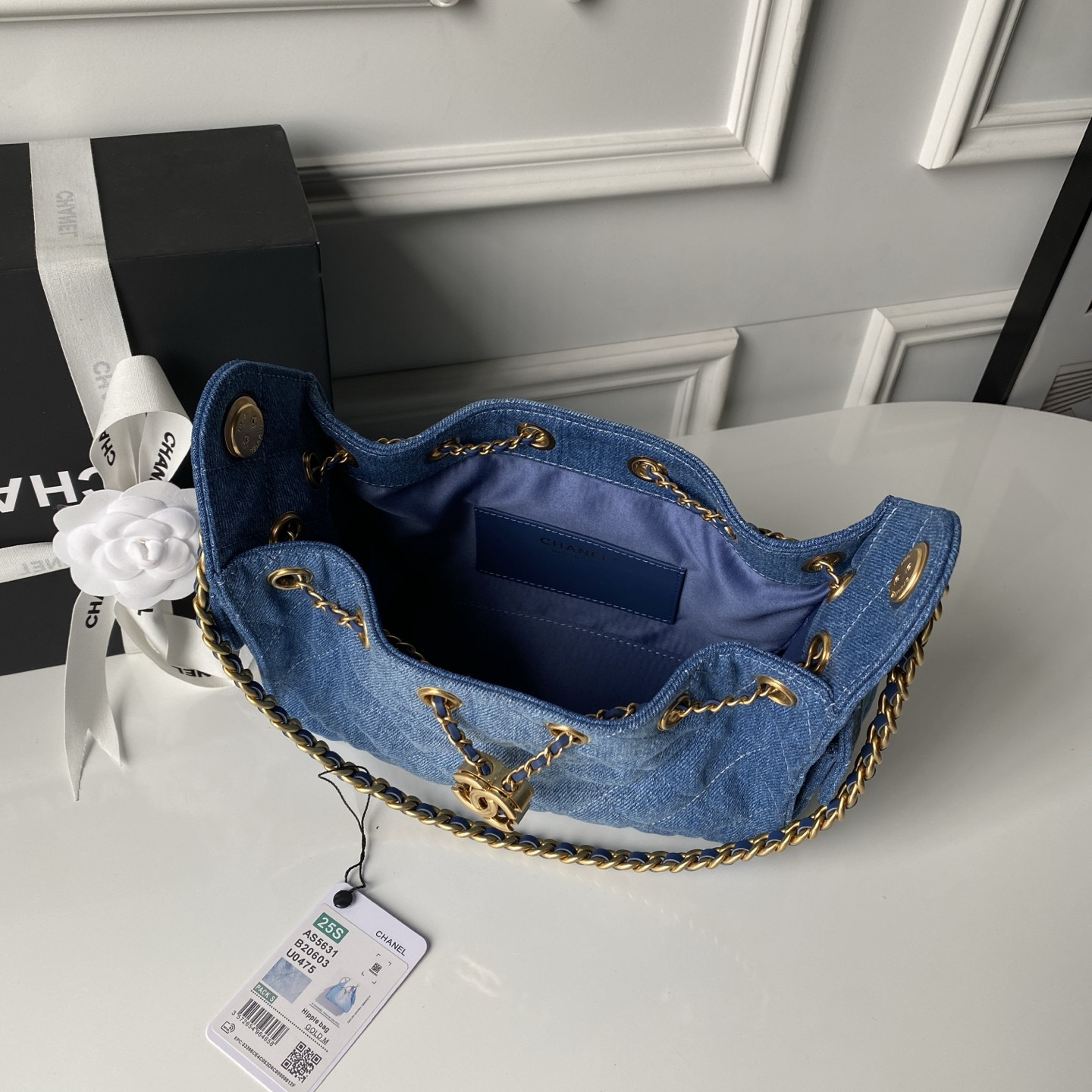 Ch**el 25c bucket bag 20x22x12.5cm