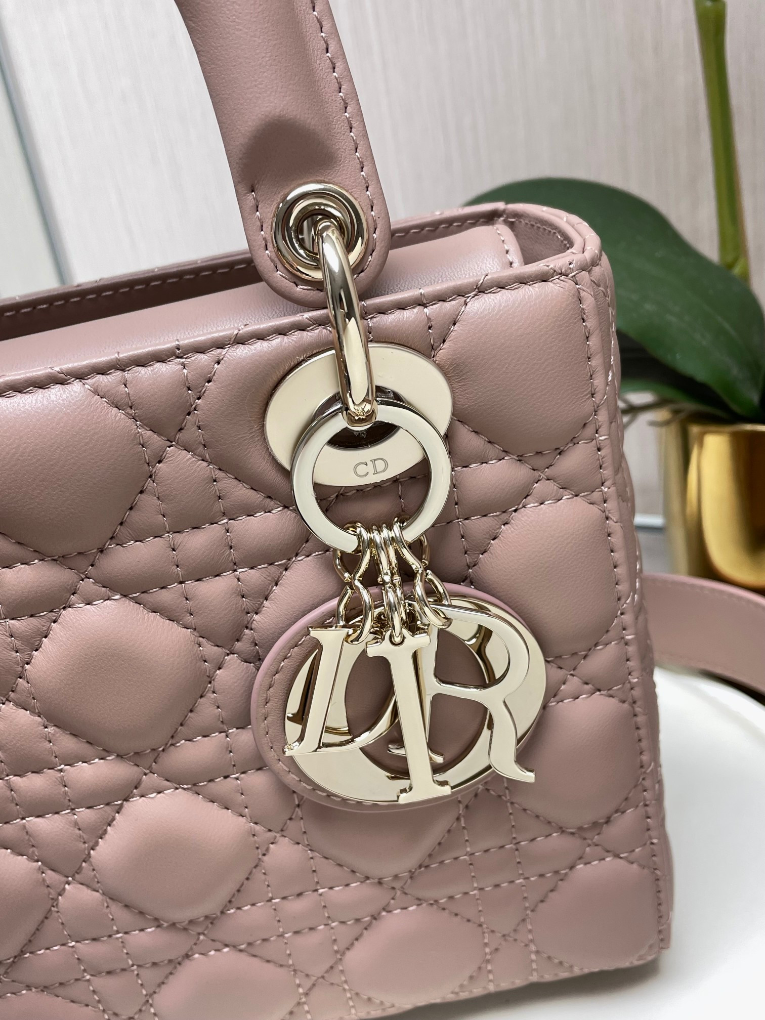 Small Lady D10r My ABCD10r Bag Blush 8 x 6.5 x 3 inches